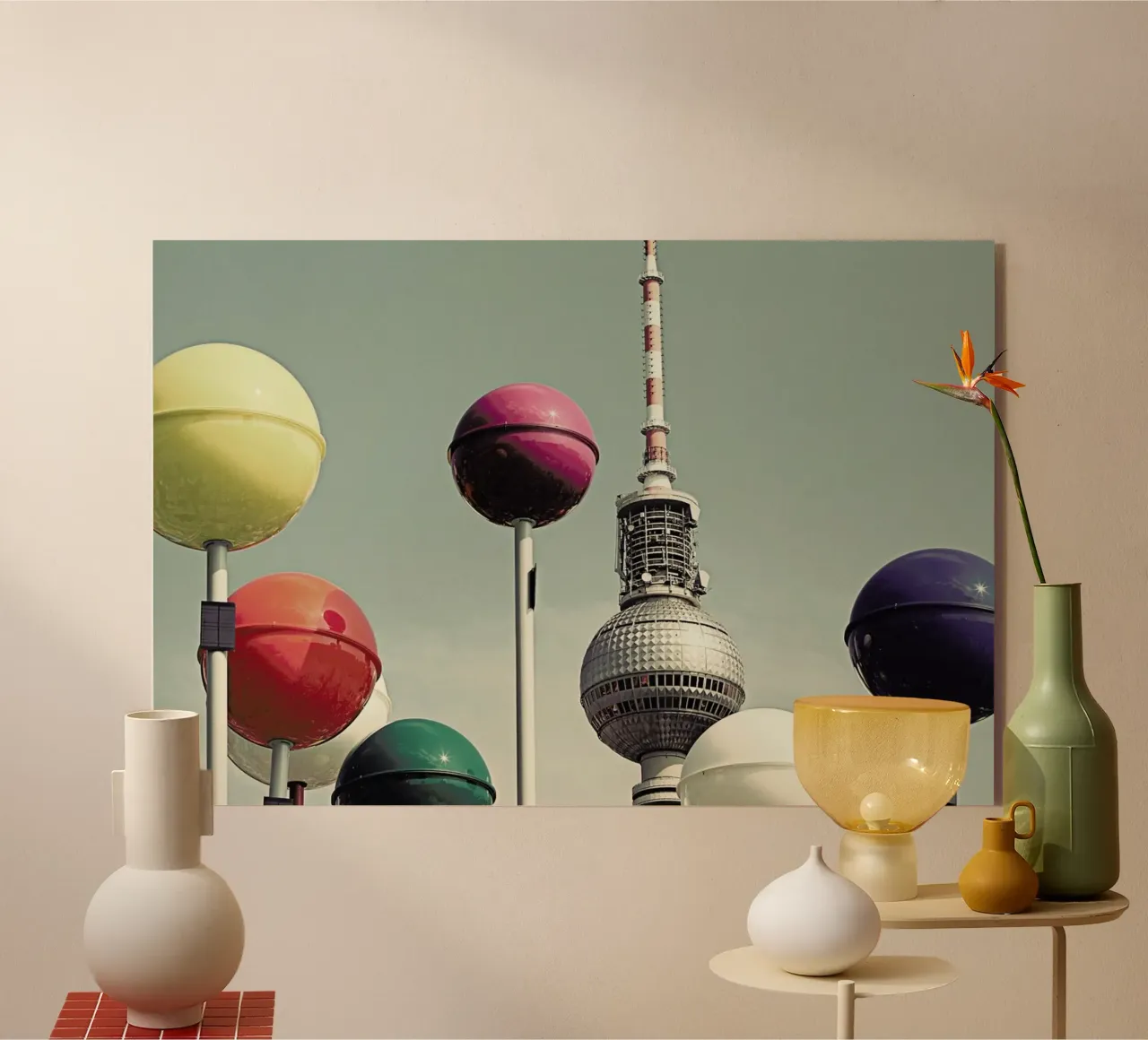 Kugeln No. 2 plexiglass da Michael Belhadi