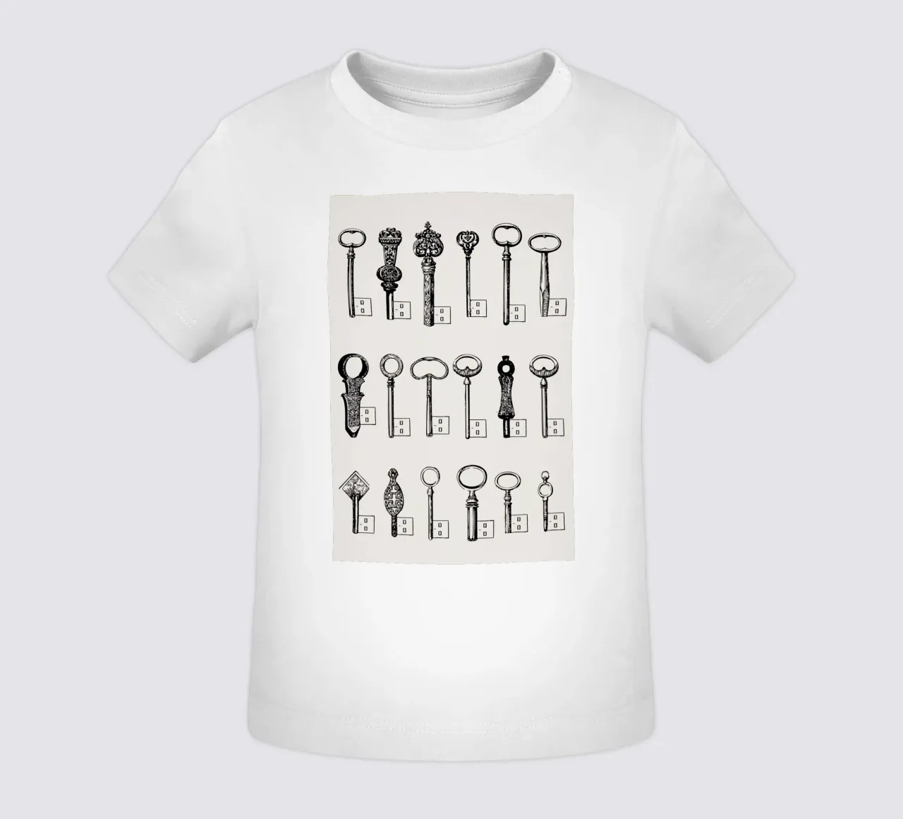 USB keys maglietta neonato da Florent Bodart