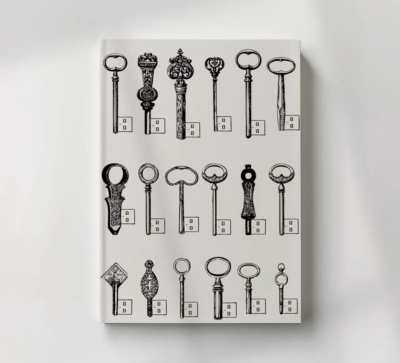 USB keys cuaderno de Florent Bodart
