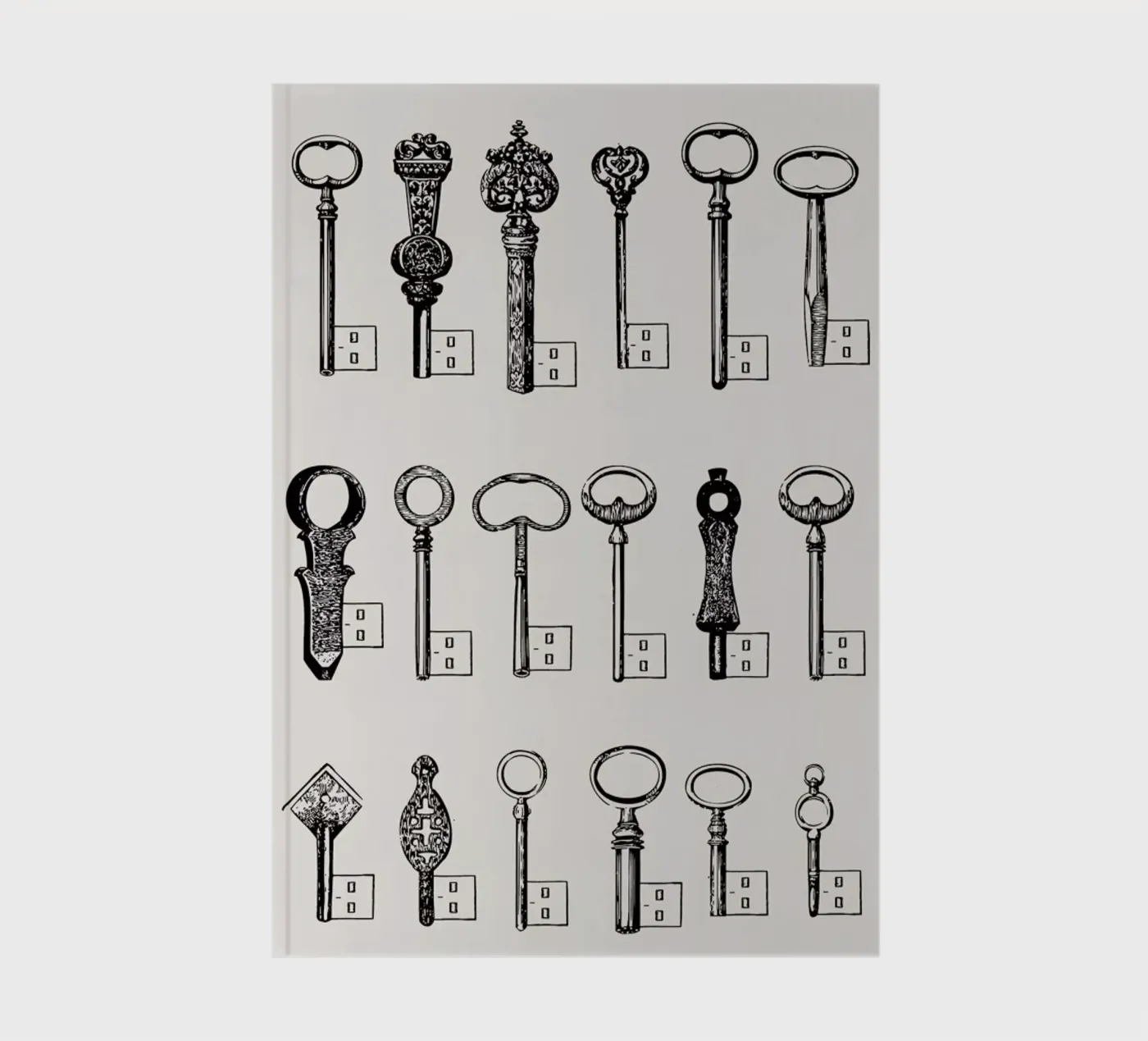 USB keys notitieboek van Florent Bodart