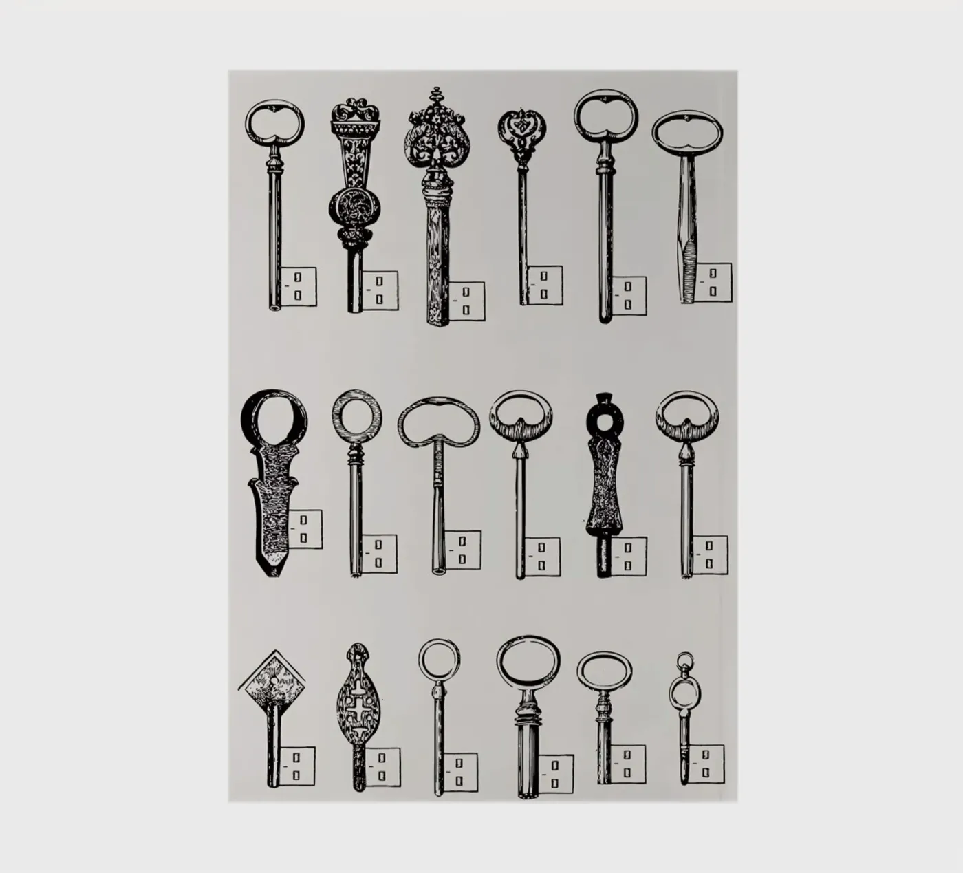 USB keys notitieboek van Florent Bodart