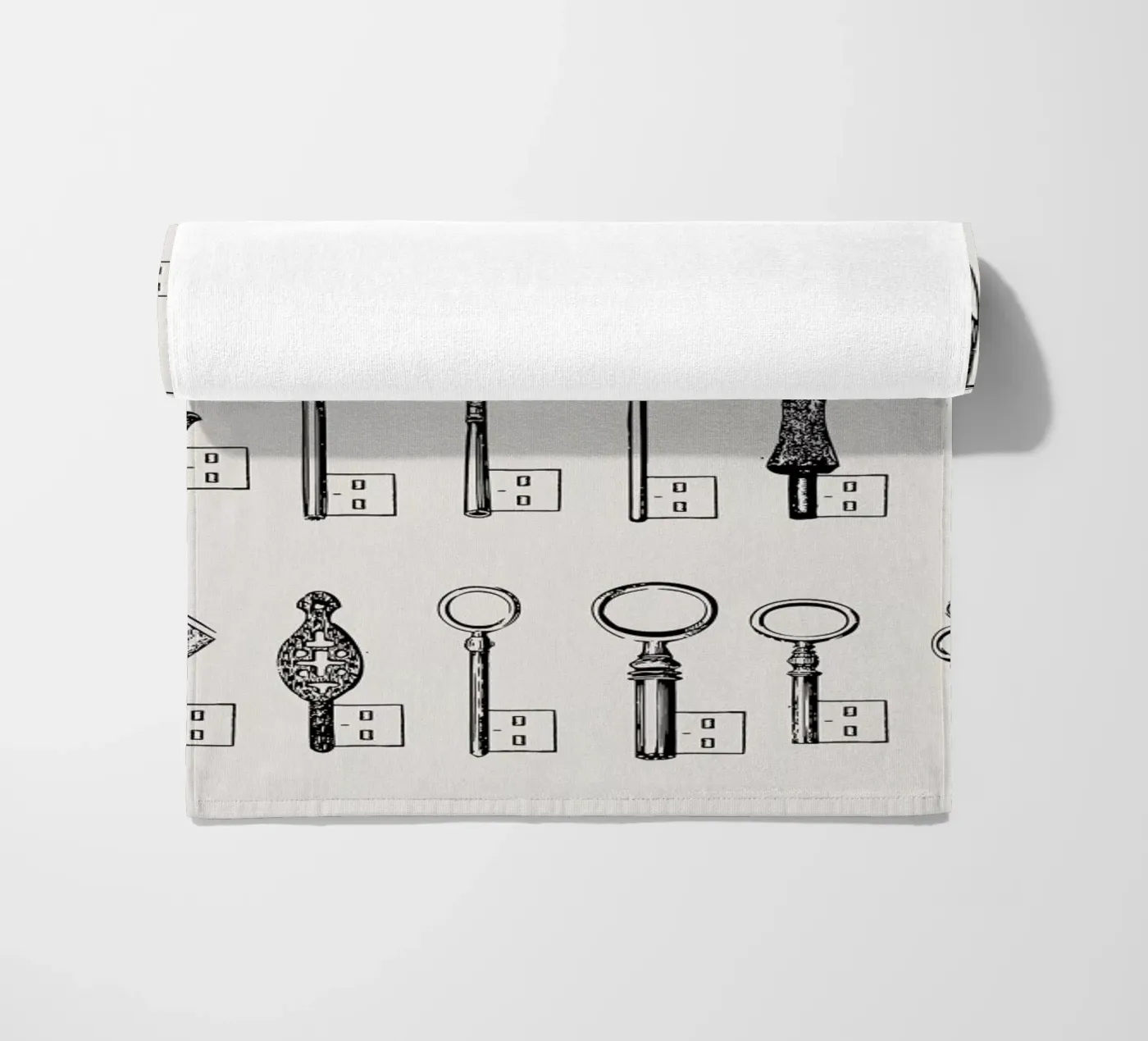 USB keys strandhanddoek van Florent Bodart