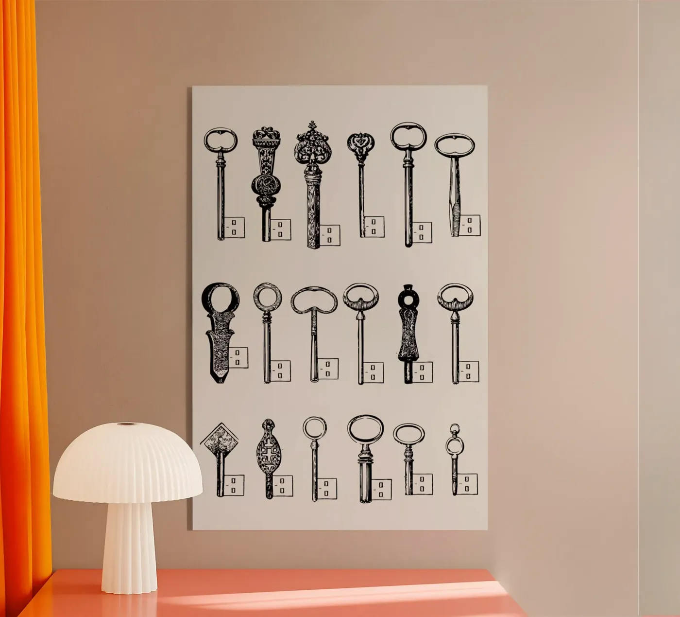 USB keys acryl van Florent Bodart