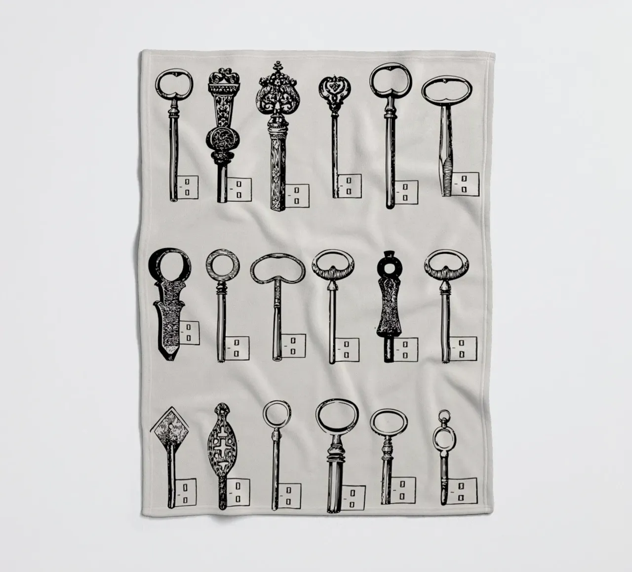 USB keys Fleecedecke von Florent Bodart