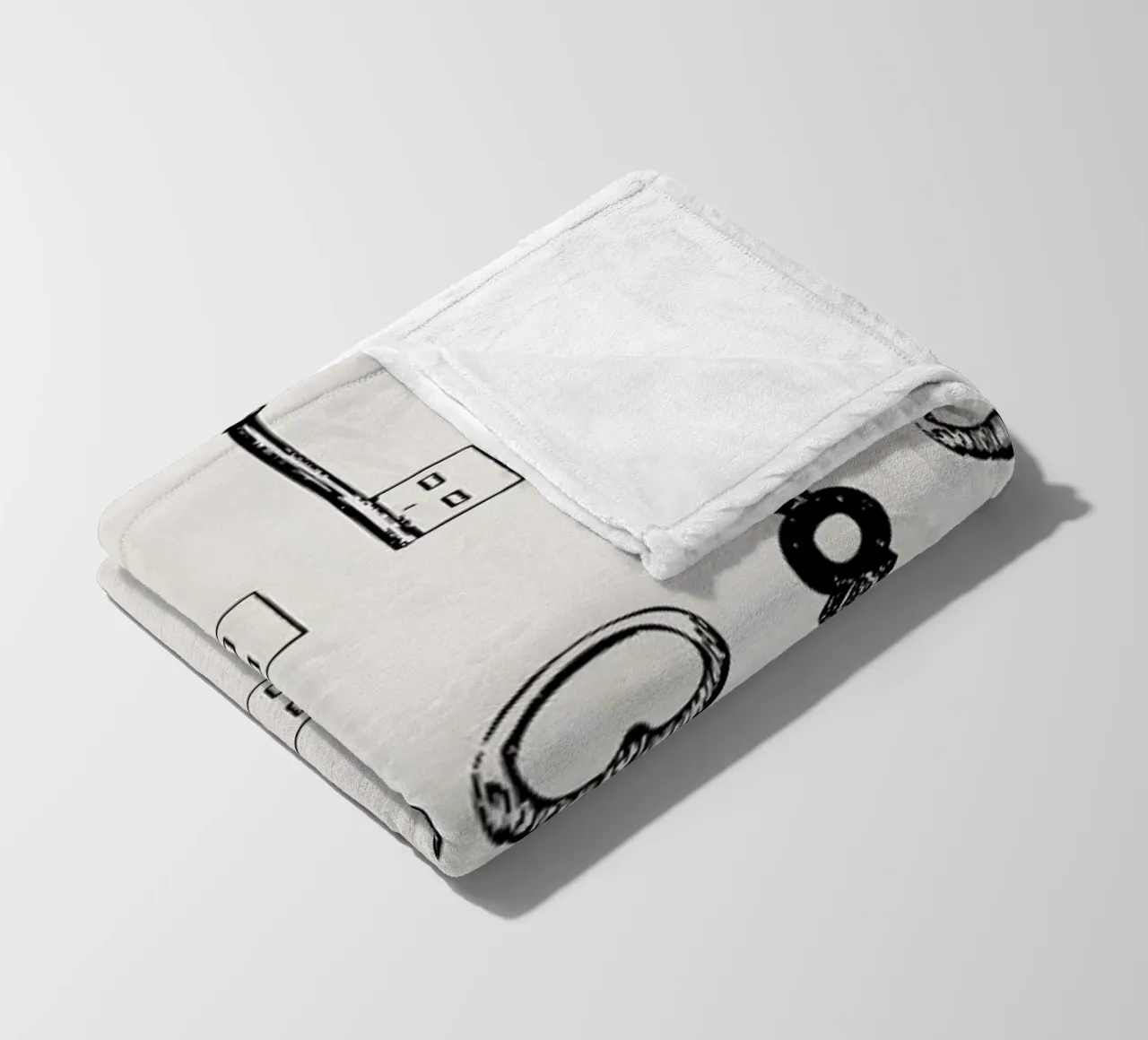 USB keys Fleecedecke von Florent Bodart