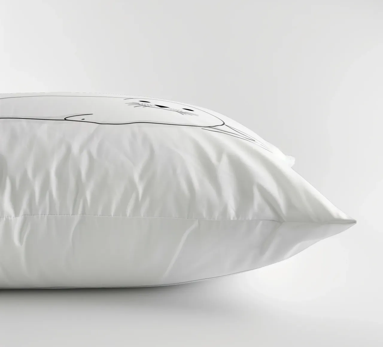 Sigillo Line Art minimalista cuscino da Viv Line Art