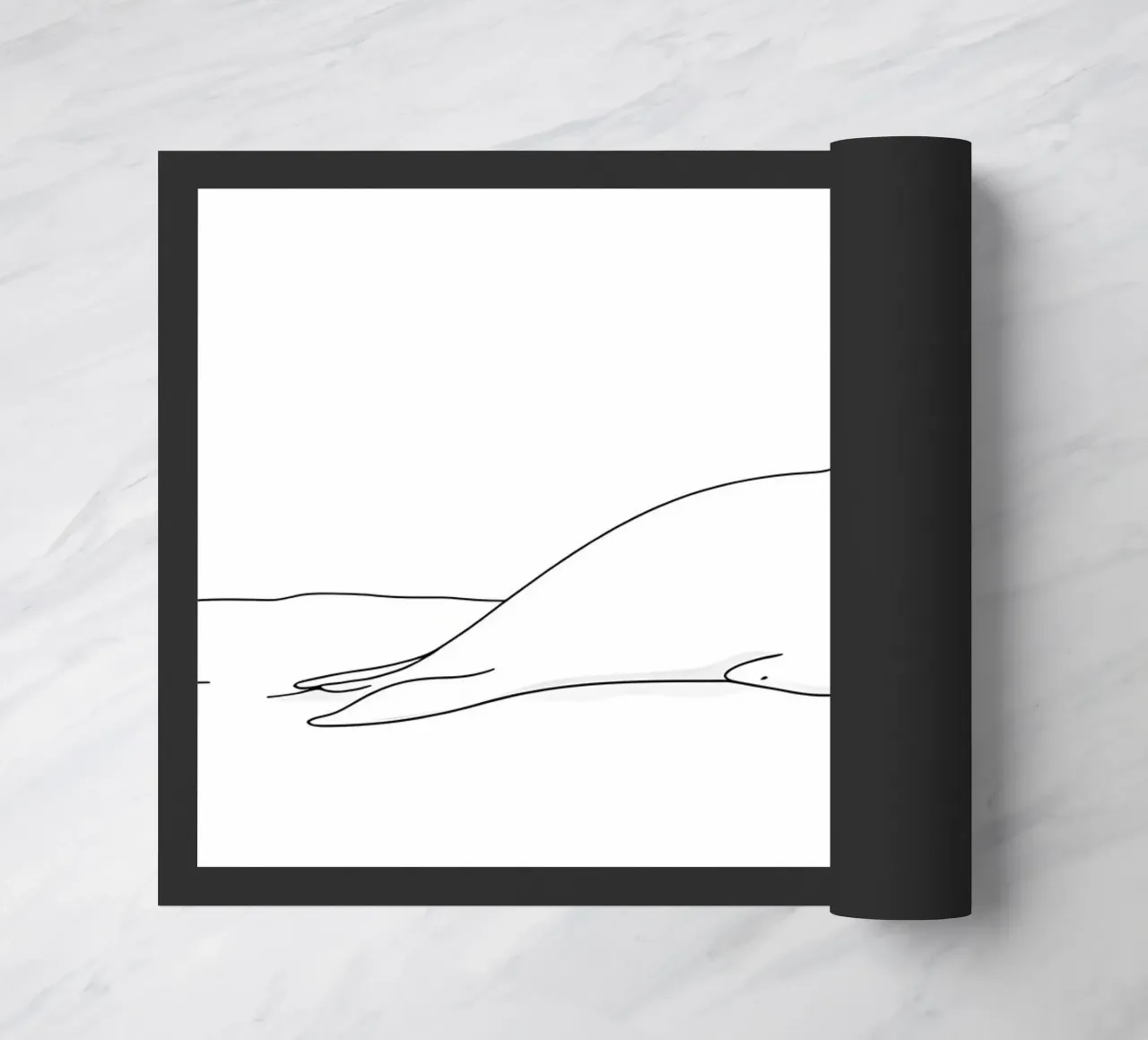 Sigillo Line Art minimalista zerbino da Viv Line Art