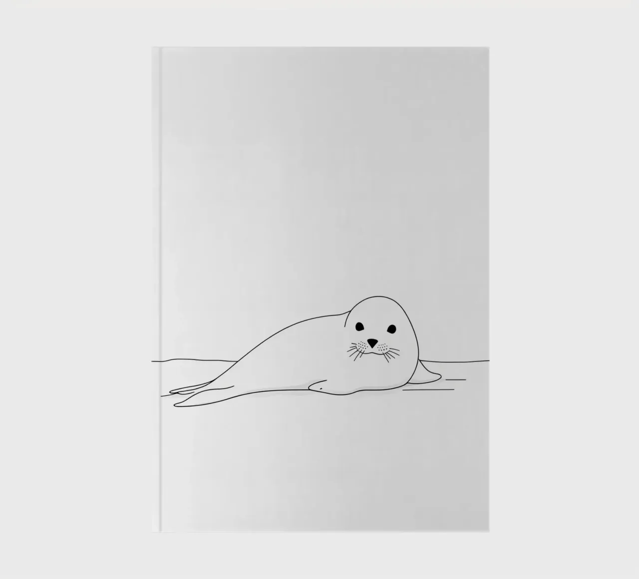 Sigillo Line Art minimalista diario da Viv Line Art