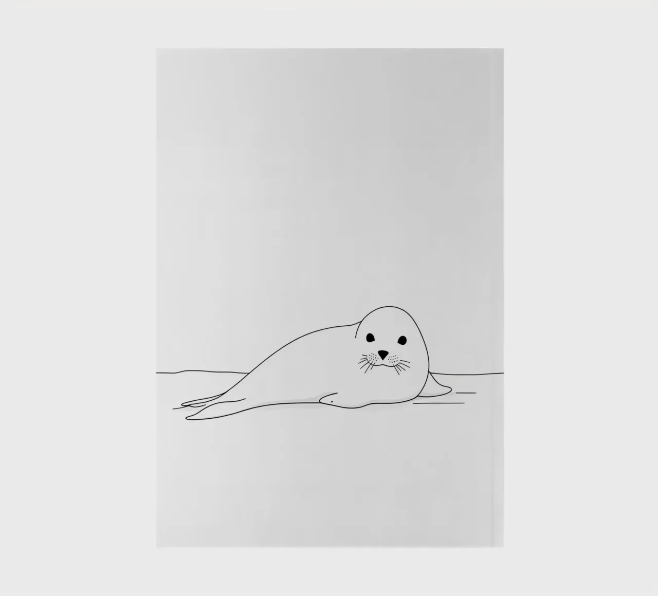 Sigillo Line Art minimalista diario da Viv Line Art
