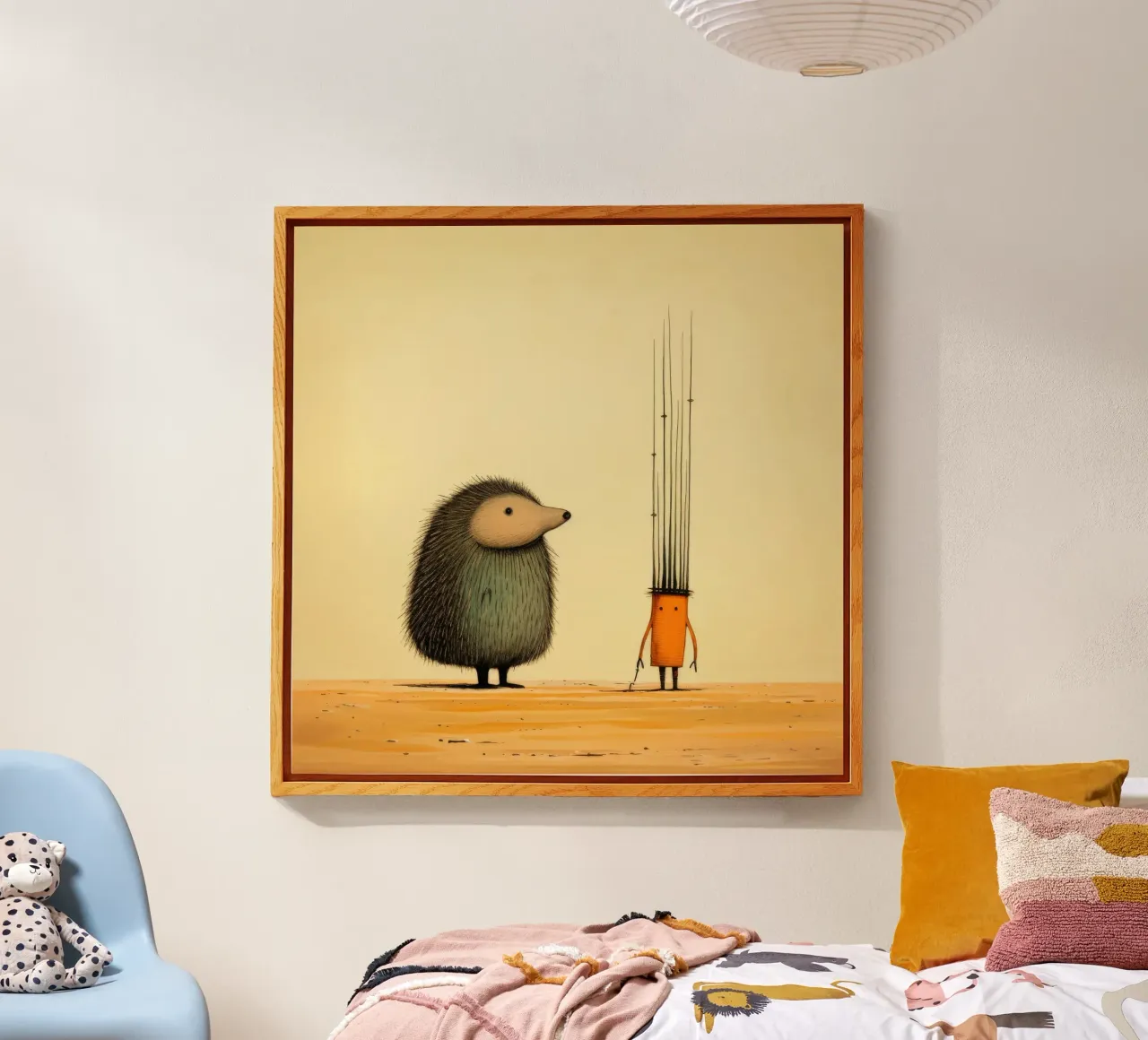 Minimal Porcupine 2 plexiglass da Minimal Animal Art