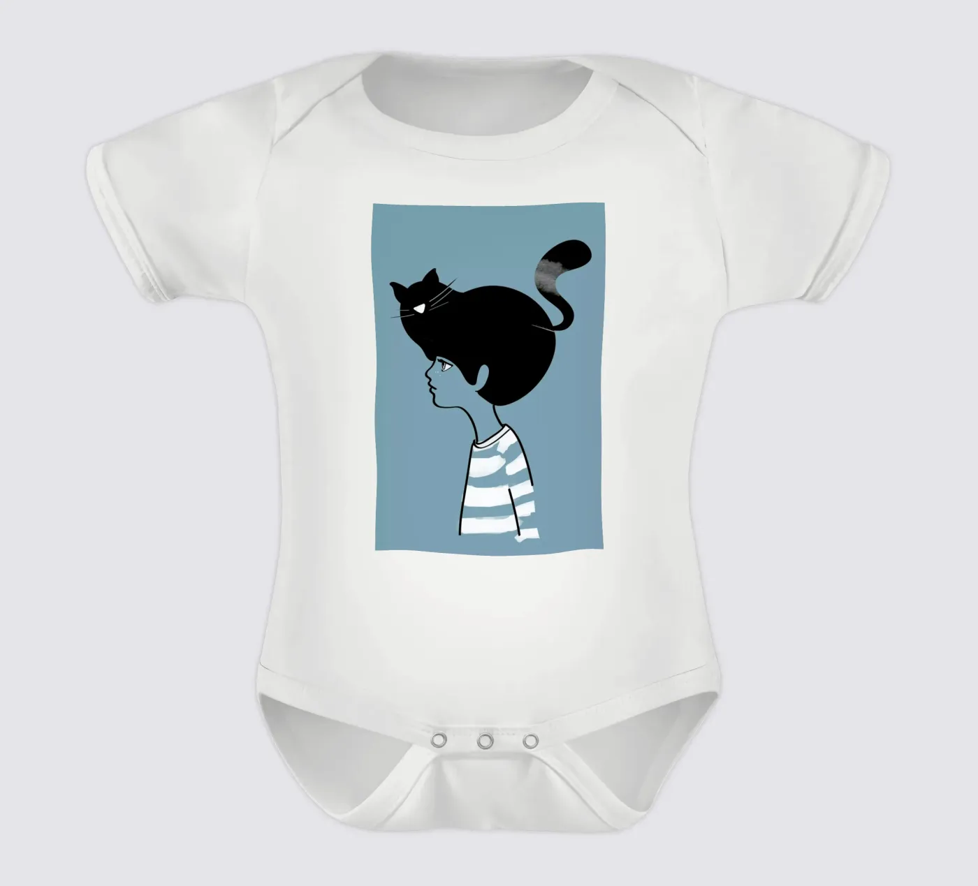 Cat Head body bébé de Doozal