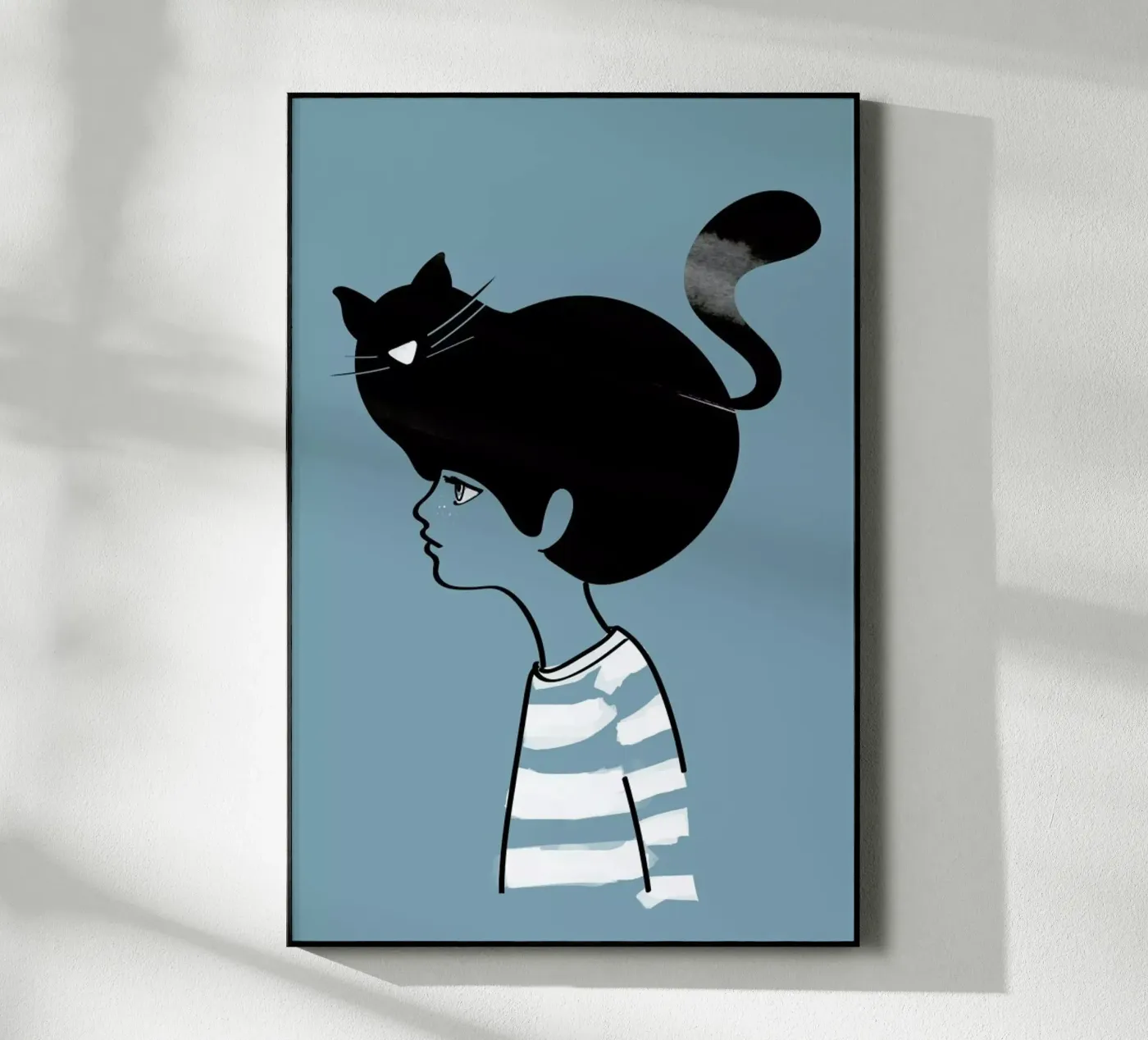 Cat Head plexiglas de Doozal