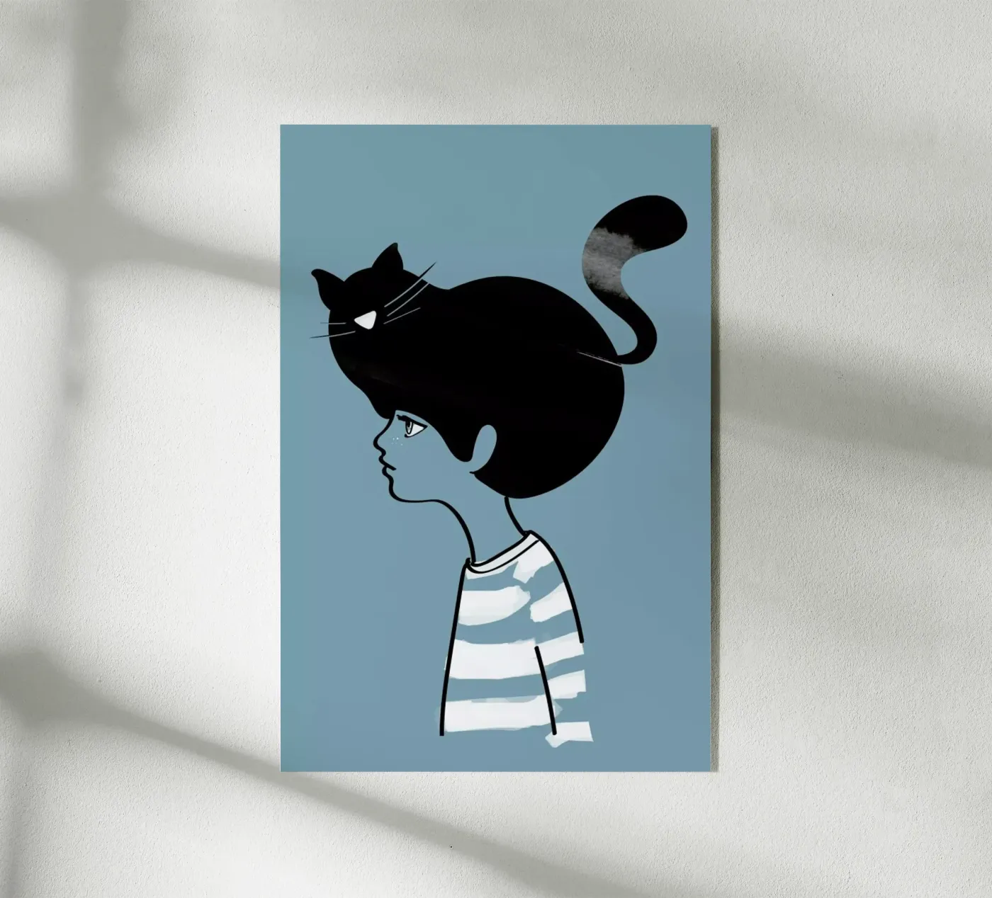 Cat Head plexiglas de Doozal