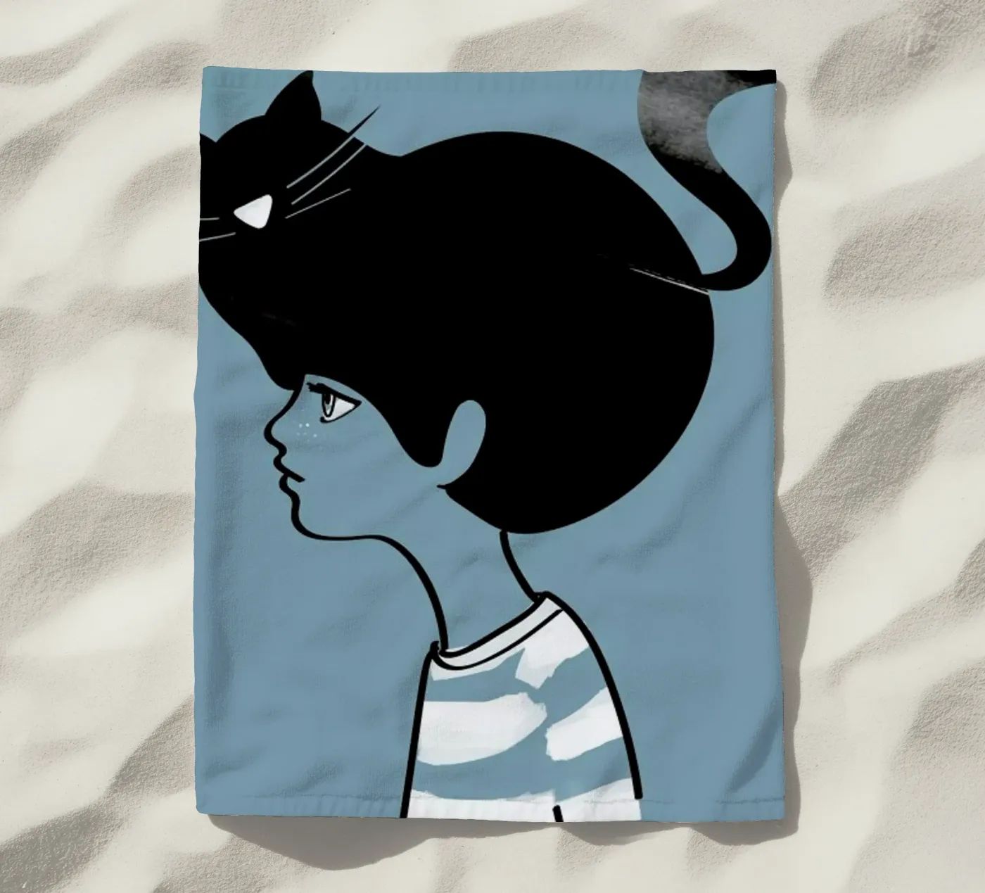 Cat Head telo mare da Doozal