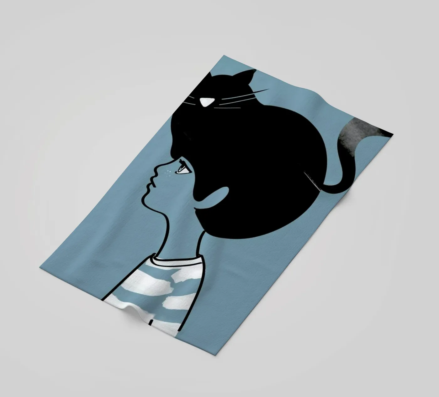 Cat Head telo mare da Doozal