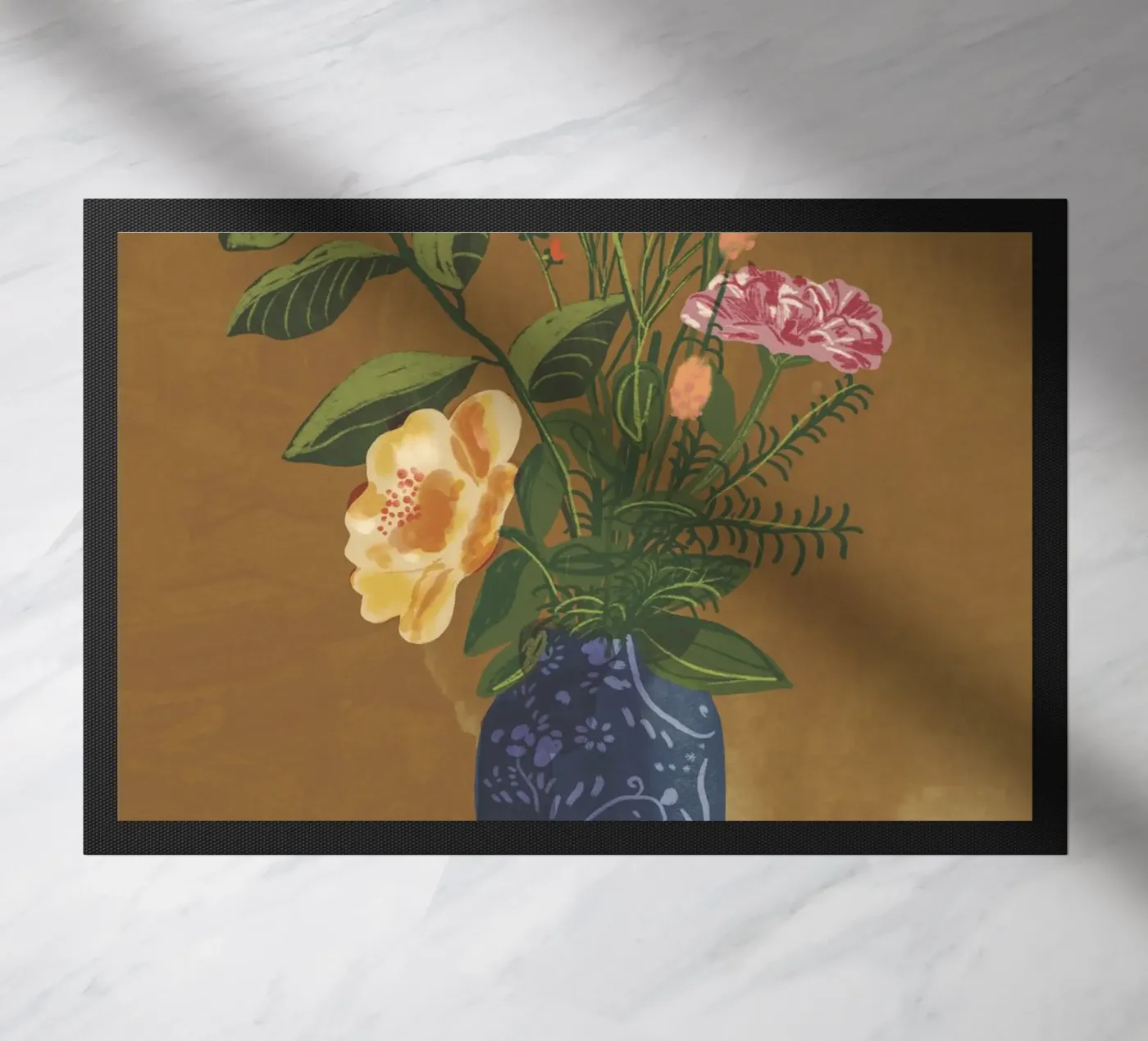 Rose doormat by GigiRosado