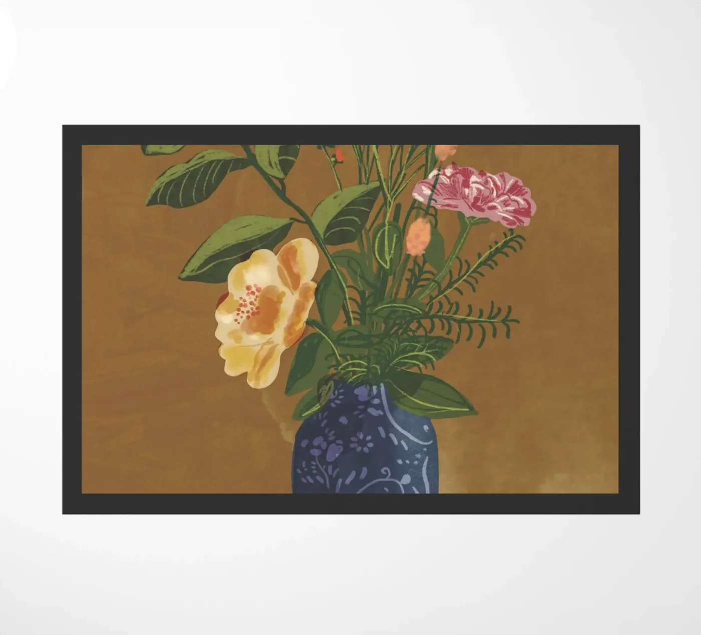 Rose doormat by GigiRosado