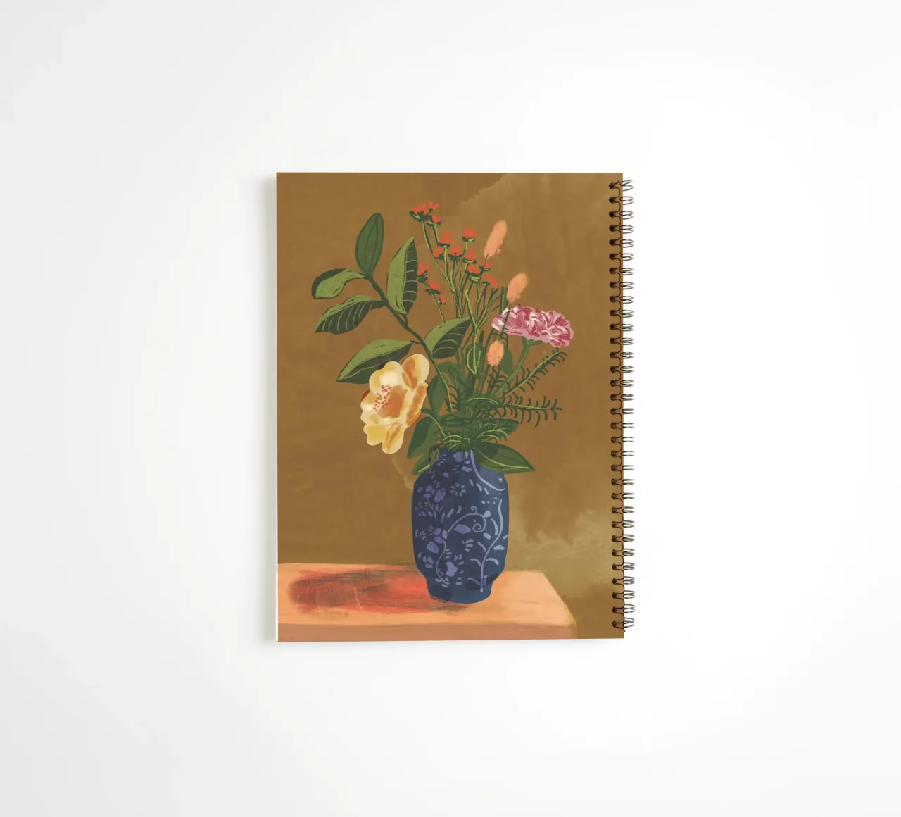 Rose spiral notebook by GigiRosado