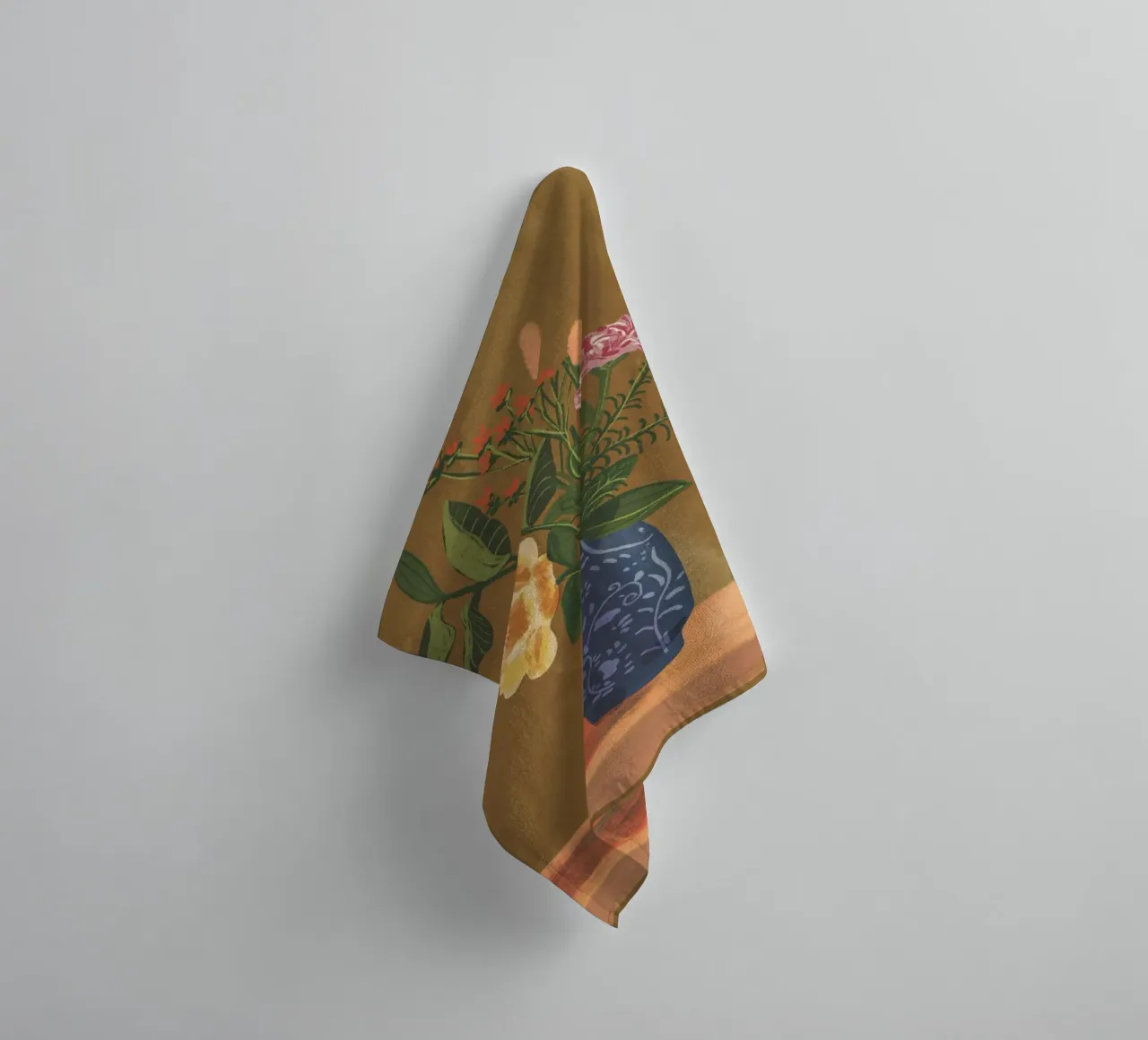 Rose towel by GigiRosado