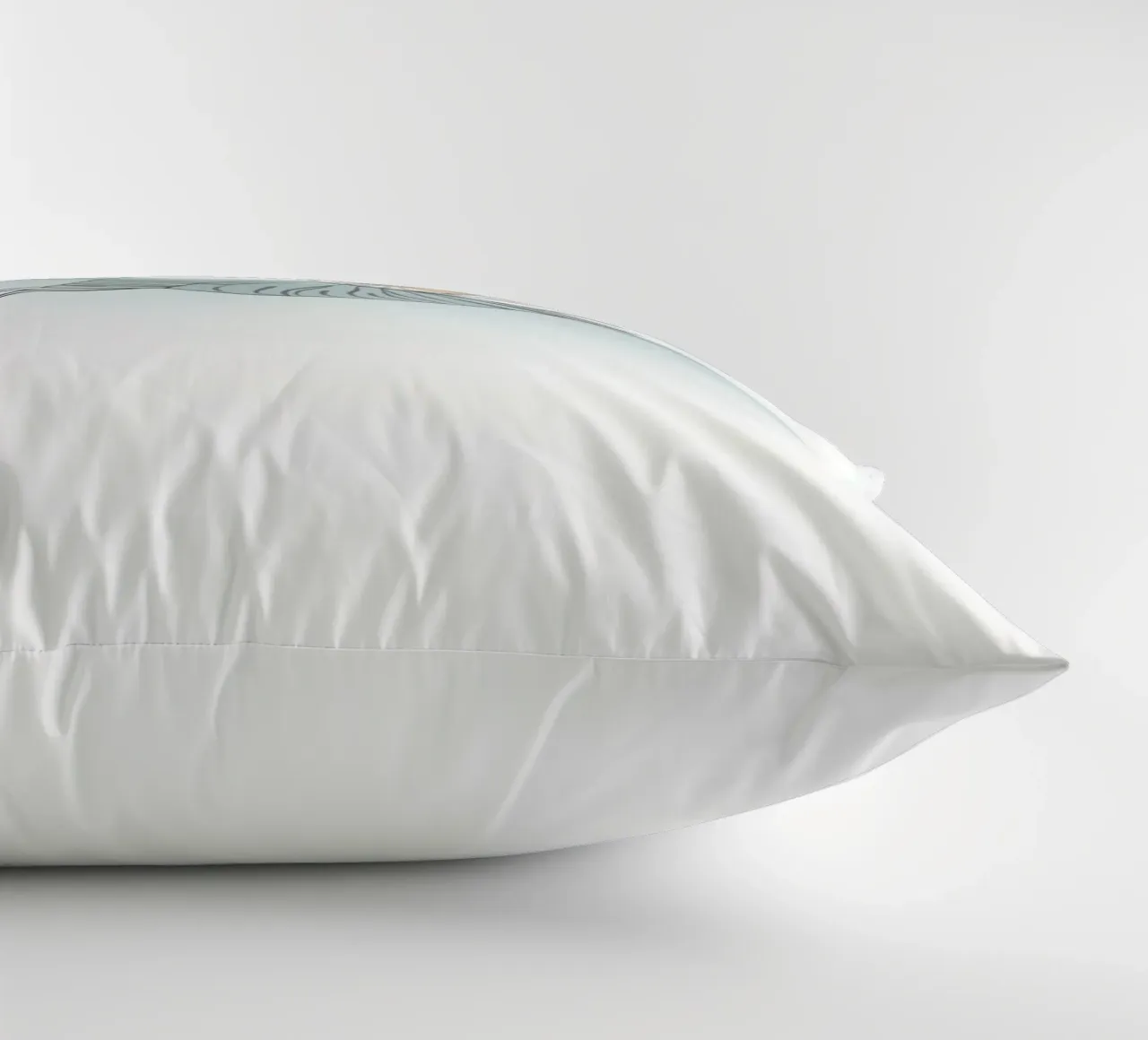 Seashell Minimalist Line Art decorative cushion by Viv Line Art