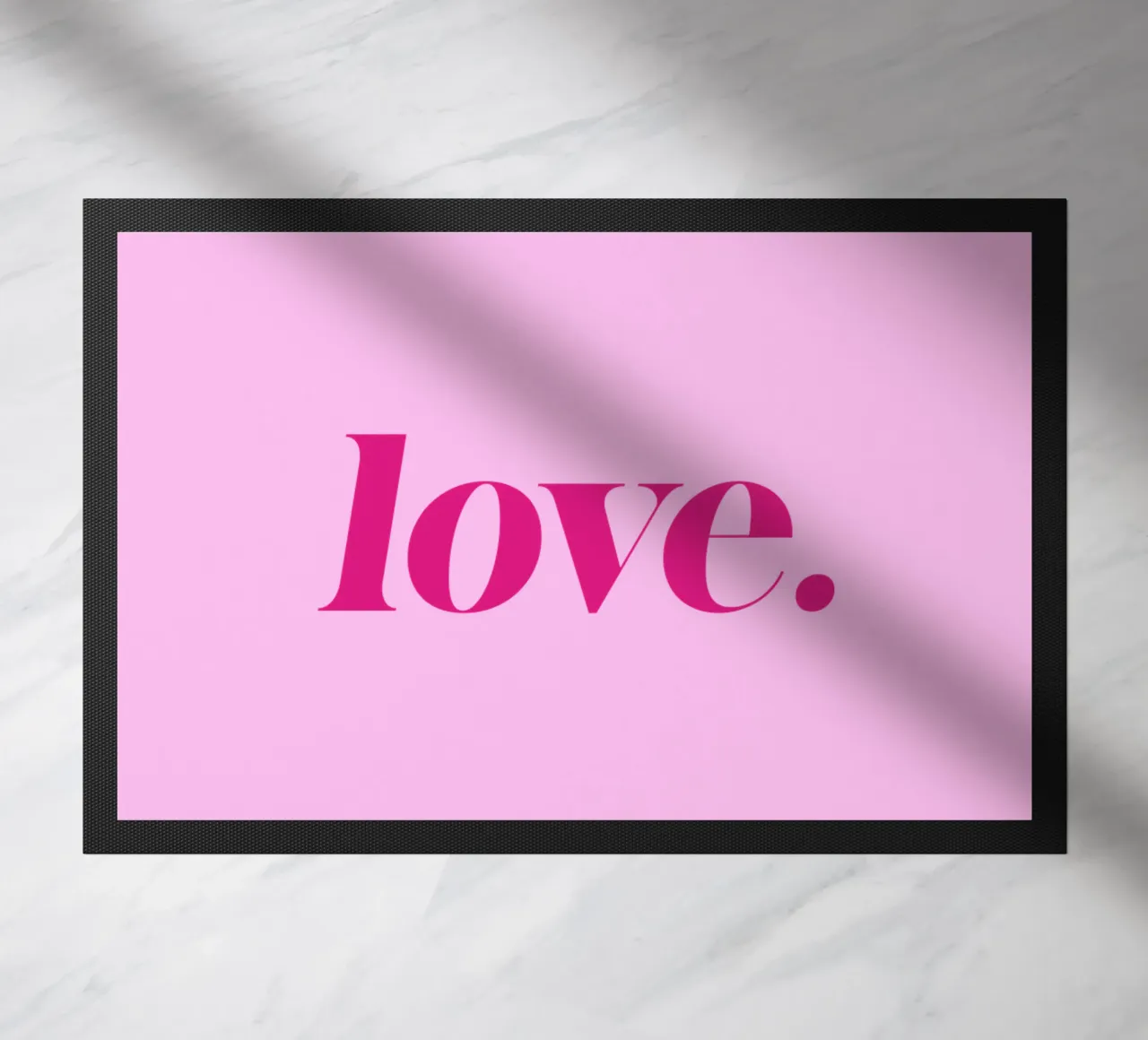 love. Fußmatte von color&shape