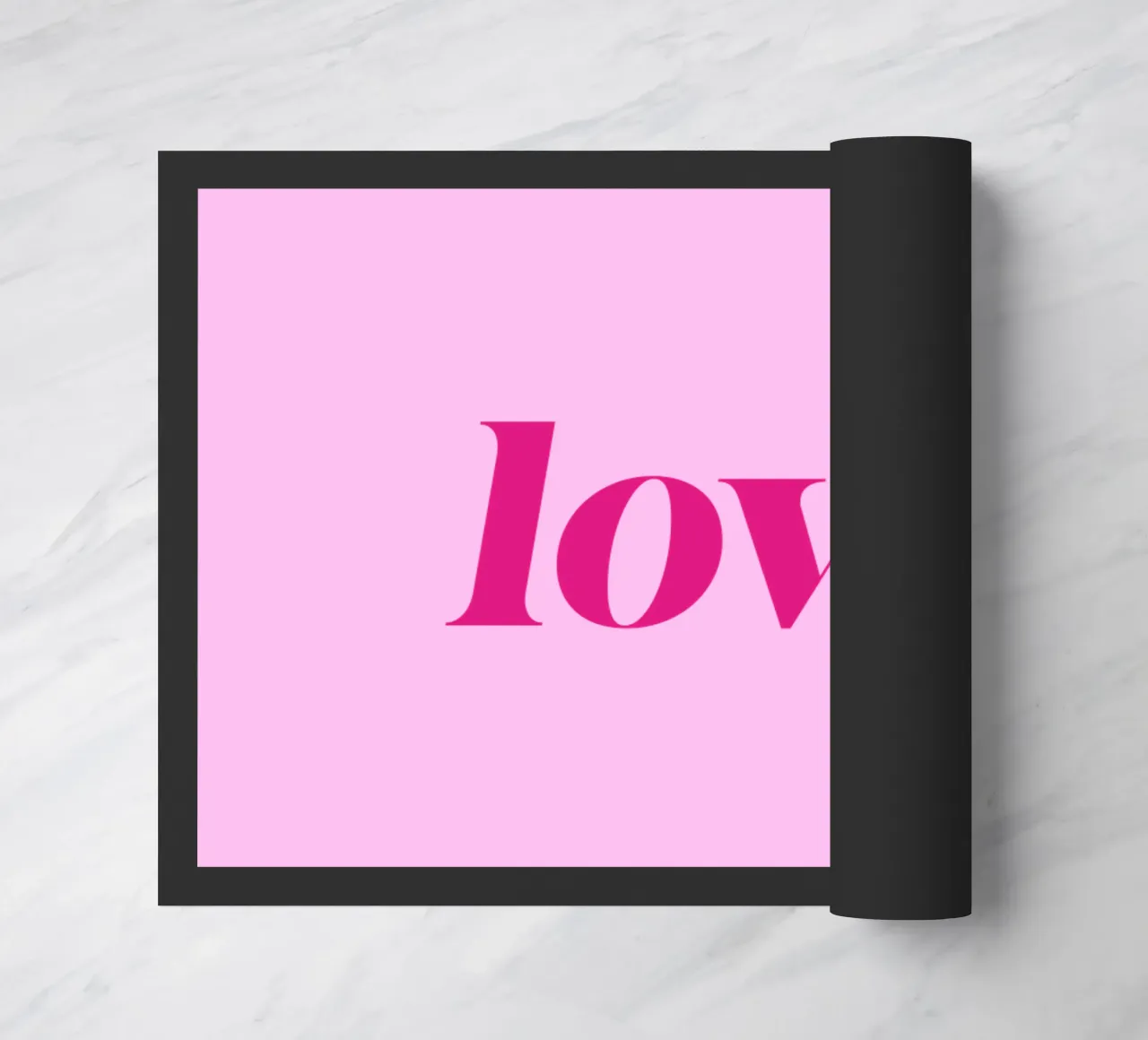 love. Fußmatte von color&shape