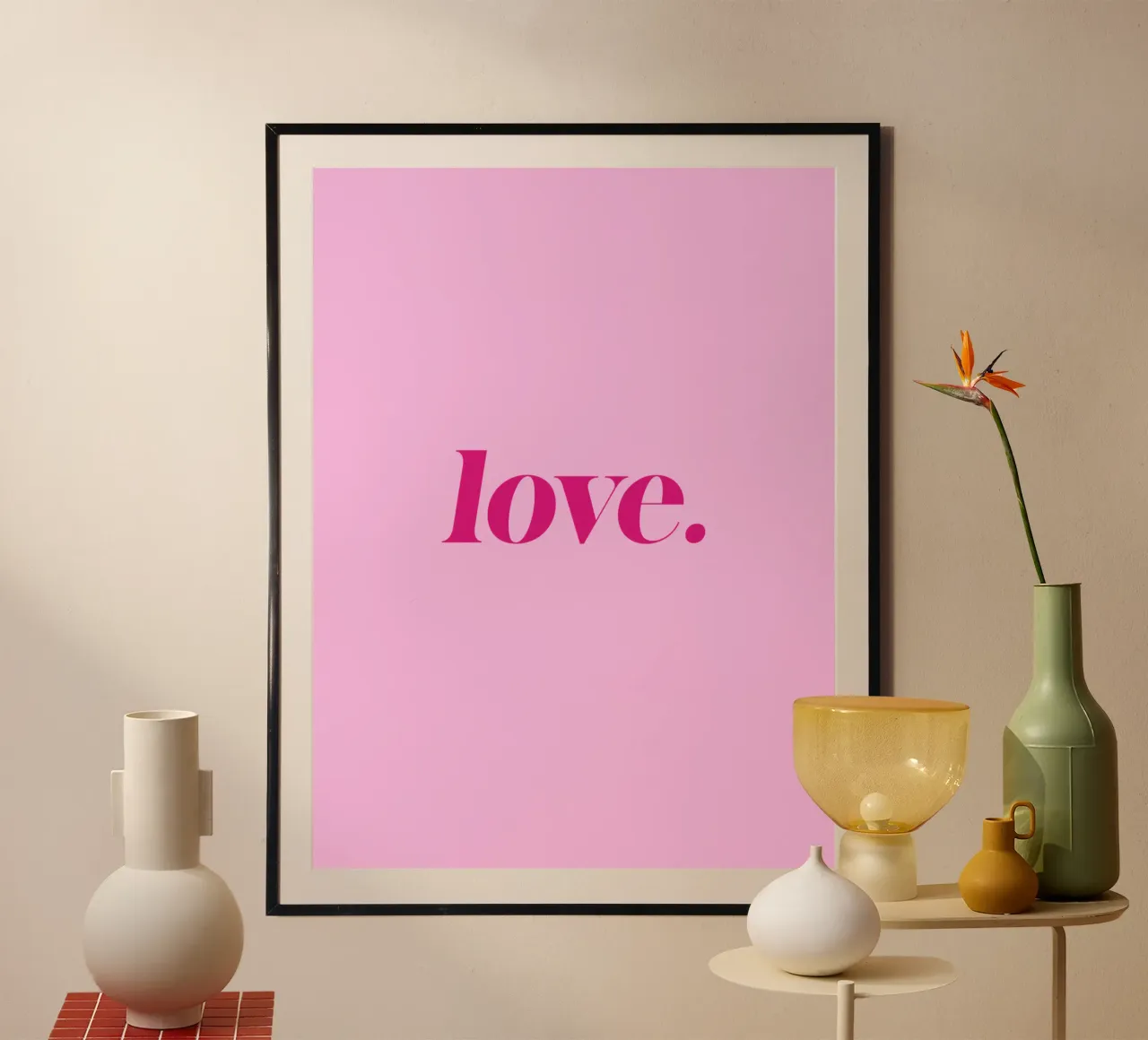 love. poster da color&shape