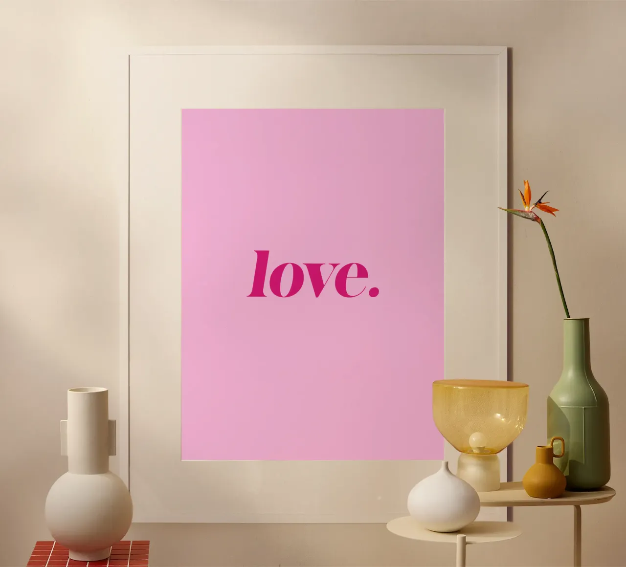 love. poster da color&shape