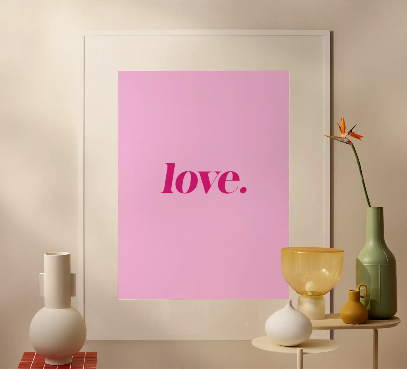 love. poster da color&shape