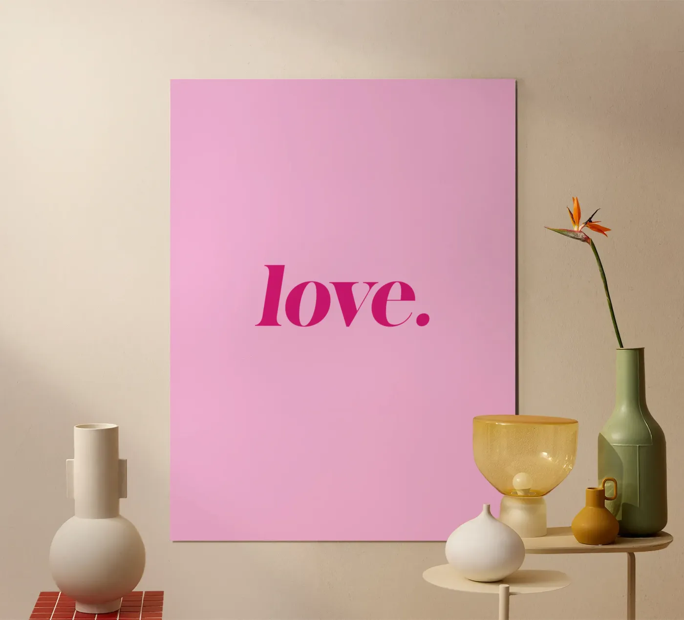 love. poster da color&shape