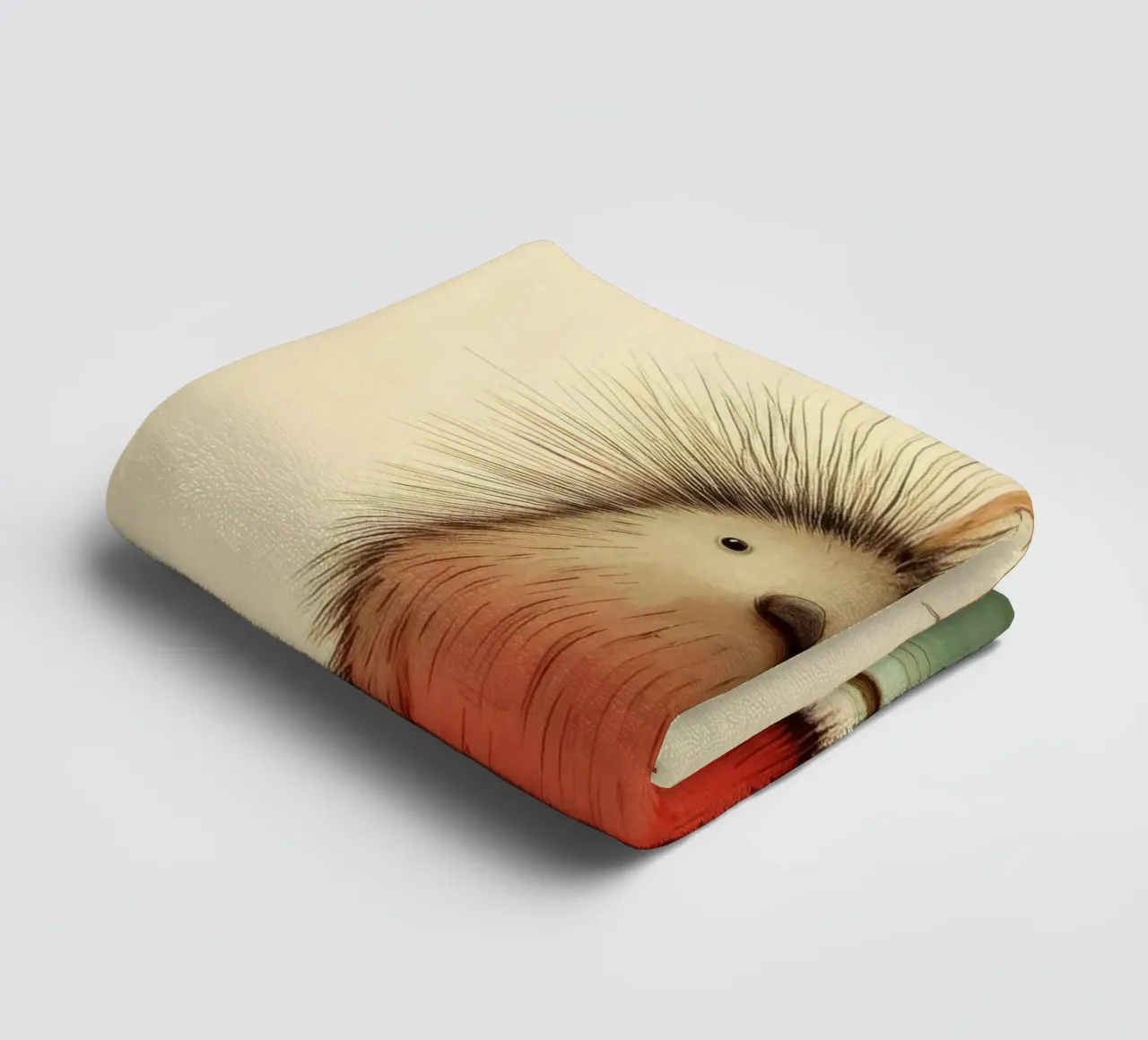 Minimal Porcupine 4 asciugamano da bagno da Minimal Animal Art