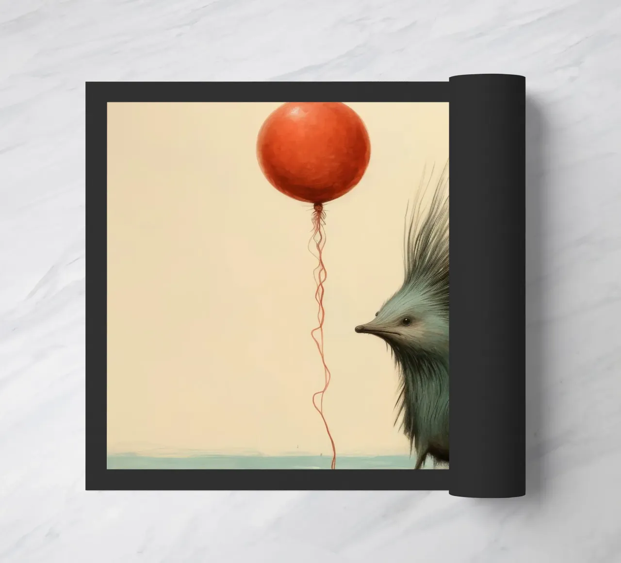 Minimal Porcupine 1 zerbino da Minimal Animal Art