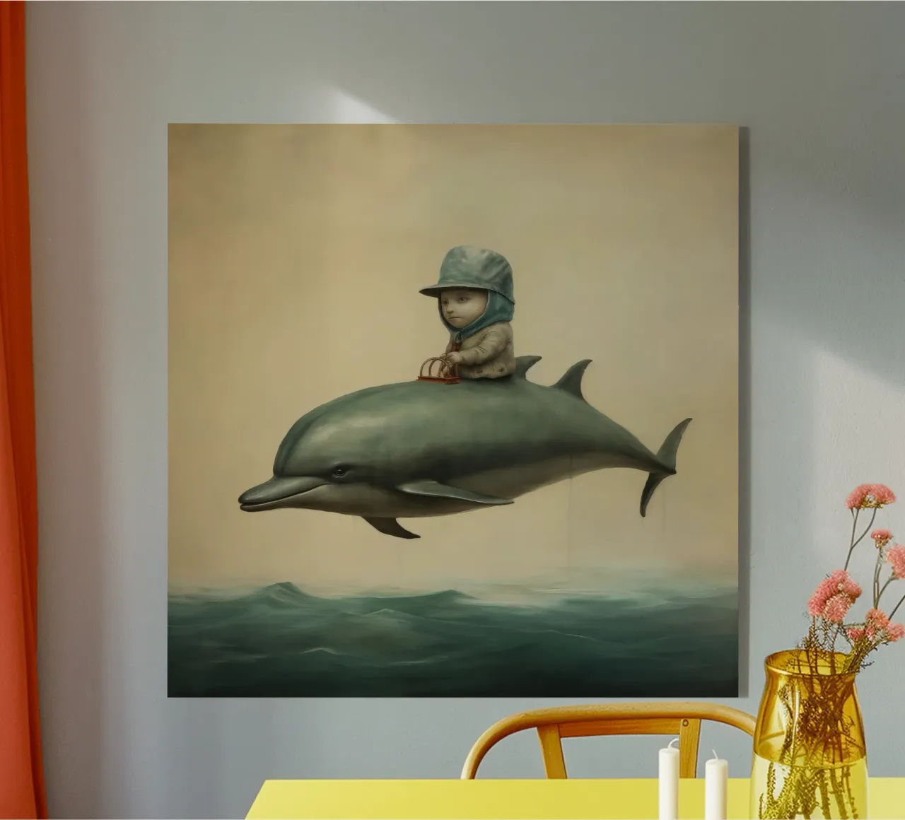 Focena minima plexiglass da Minimal Animal Art