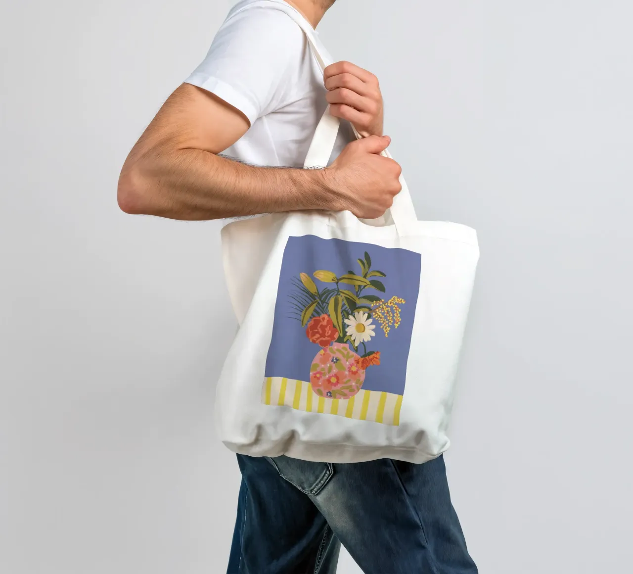 Garden gems borsa in juta da GigiRosado