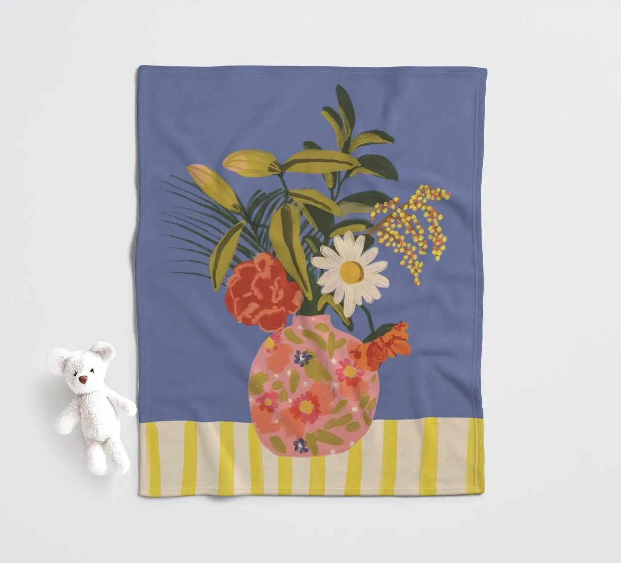 Garden gems coperta in pile da GigiRosado