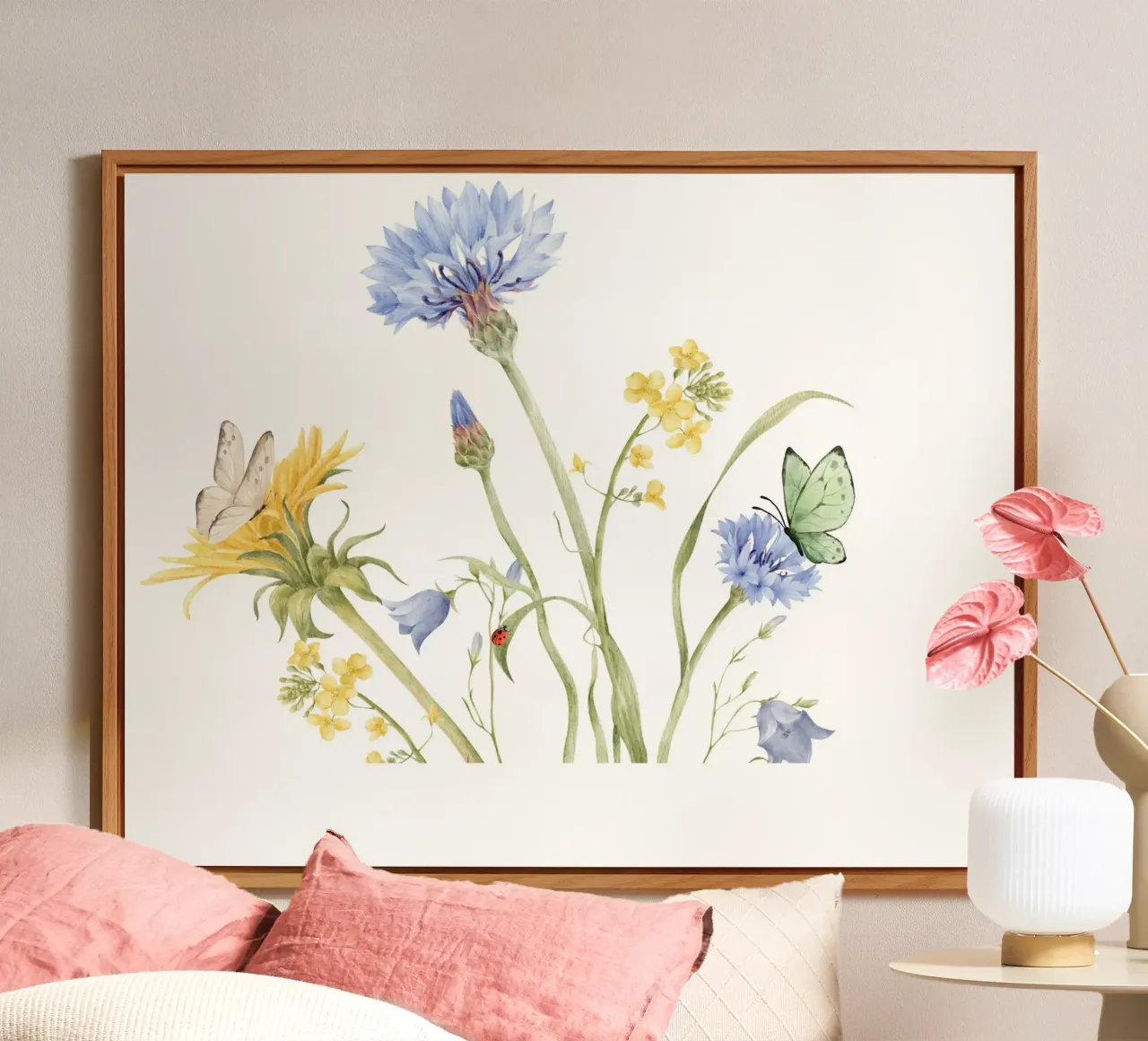 Spring-Outside alluminio dibond da AESTHETIC VIBES by Isabel