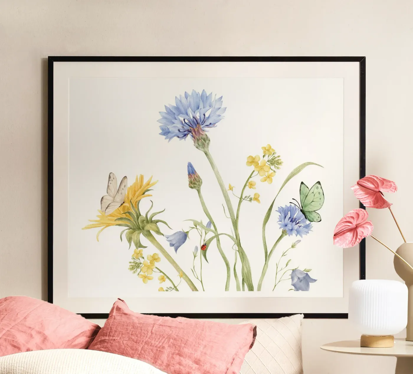 Spring-Outside poster da isabels_wunderwelt_digital_art
