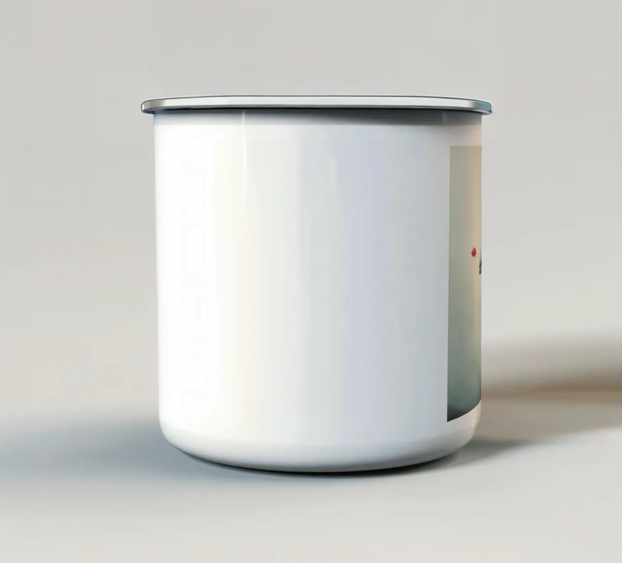 Porpoise minimale 3 tazza in smalto da Minimal Animal Art