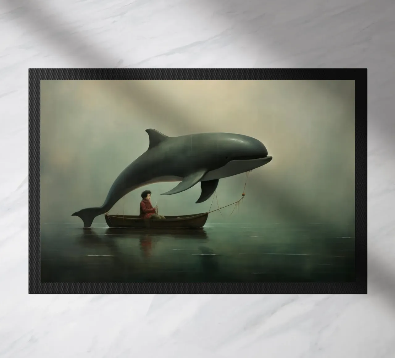 Minimal Porpoise 1 zerbino da Minimal Animal Art