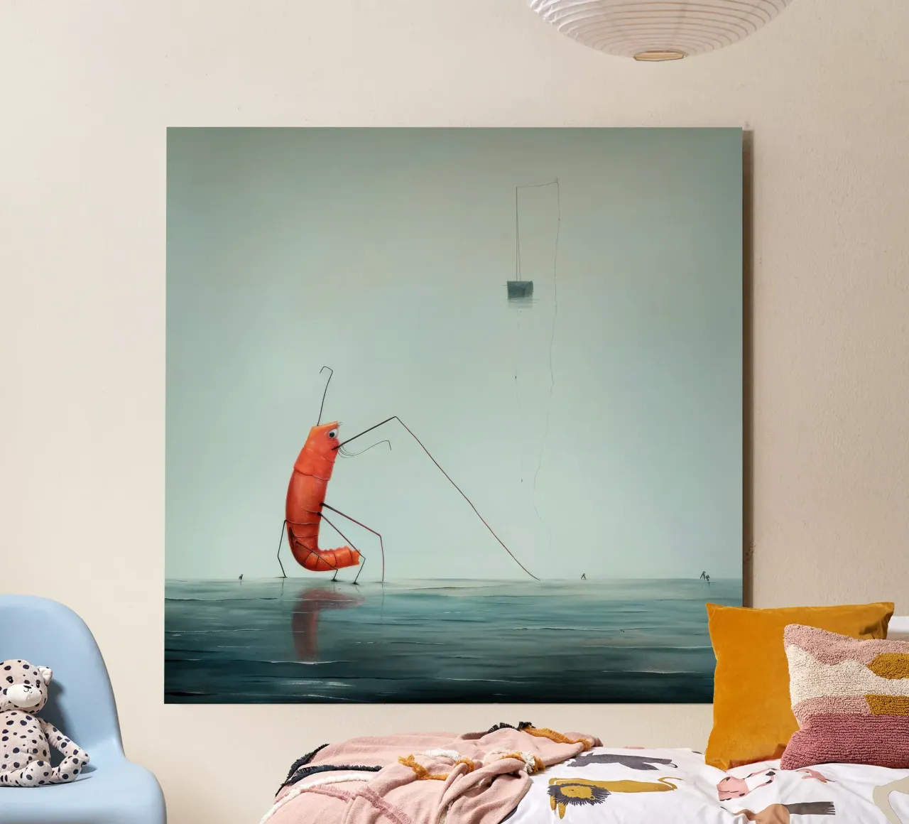 Minimal Prawn 2 forex plate by Minimal Animal Art