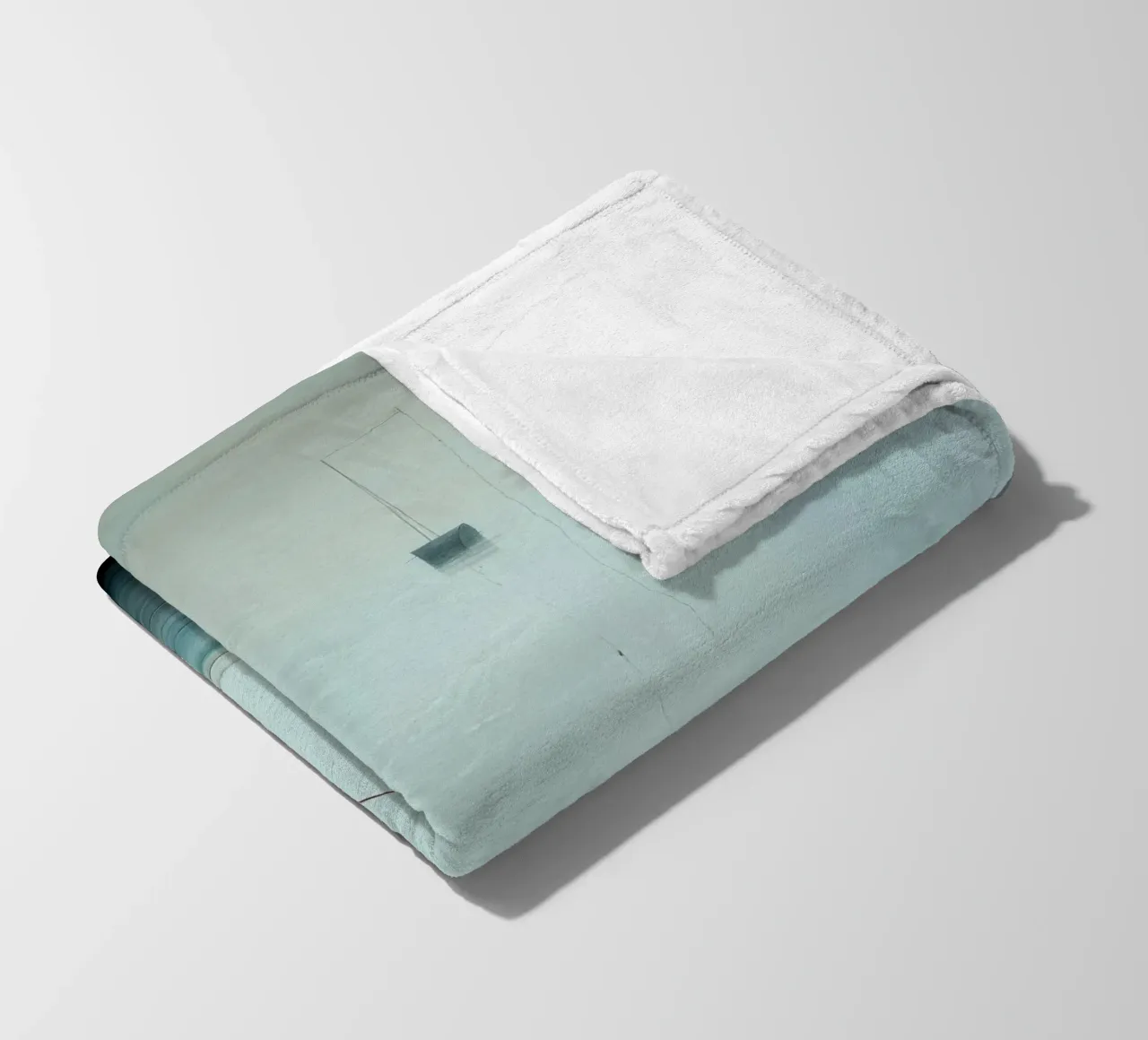 Minimaal Garnalen fleecedeken van Minimal Animal Art