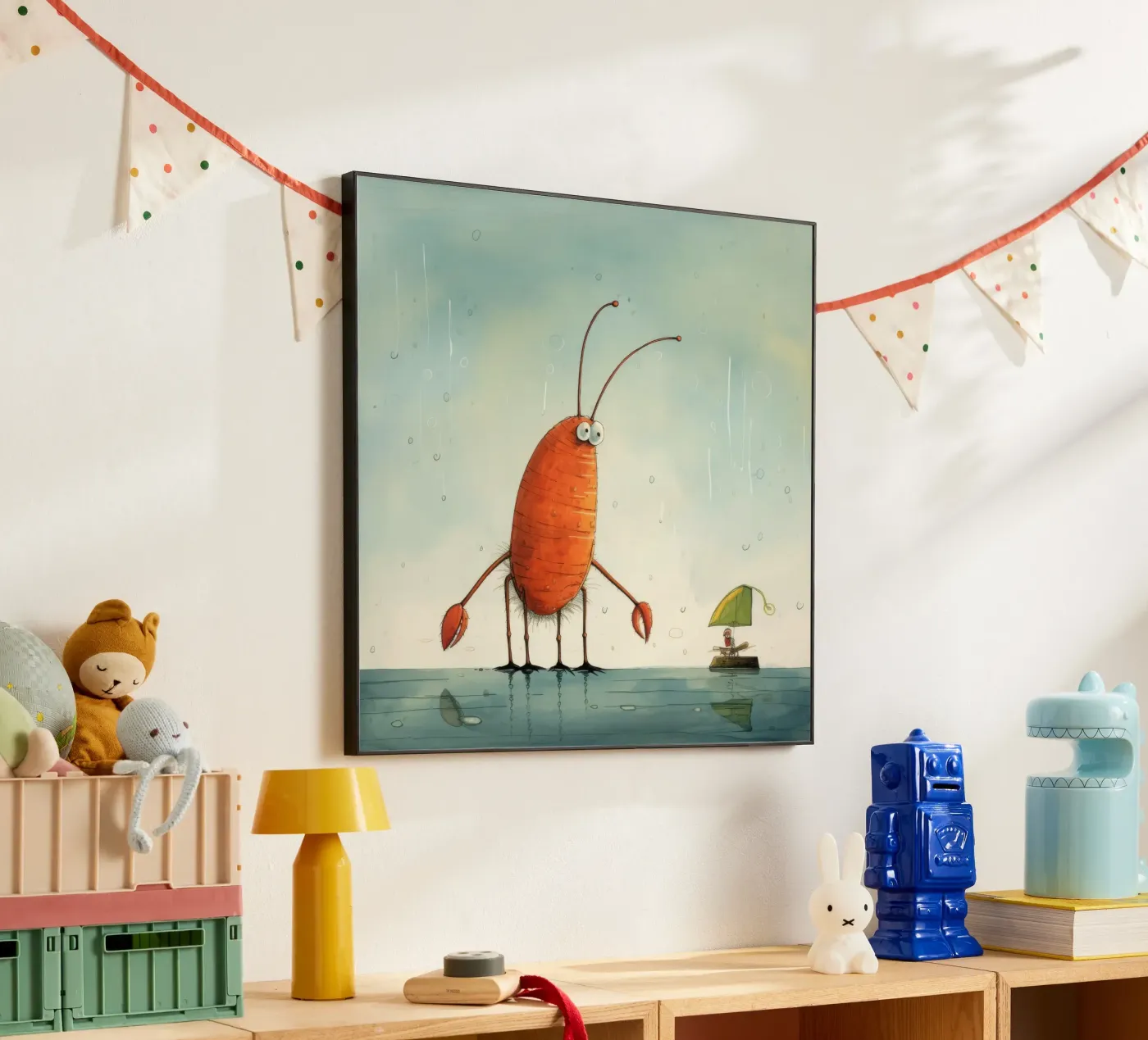 Minimum Prawn Forex-Platte von Minimal Animal Art