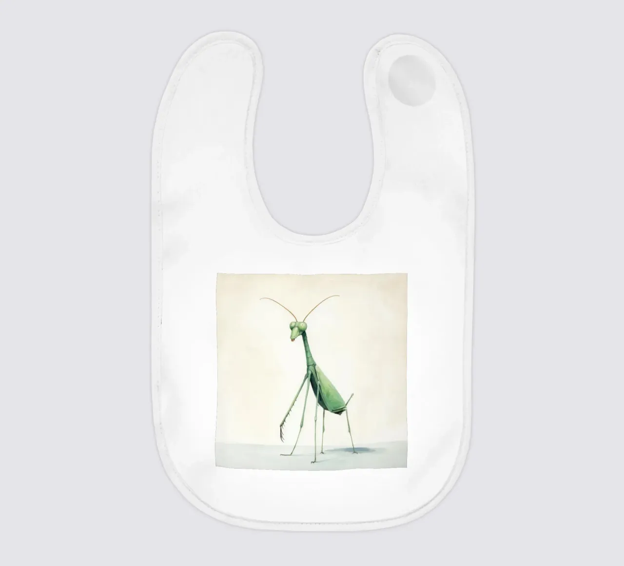 Mantide religiosa minima 3 bavaglino da Minimal Animal Art