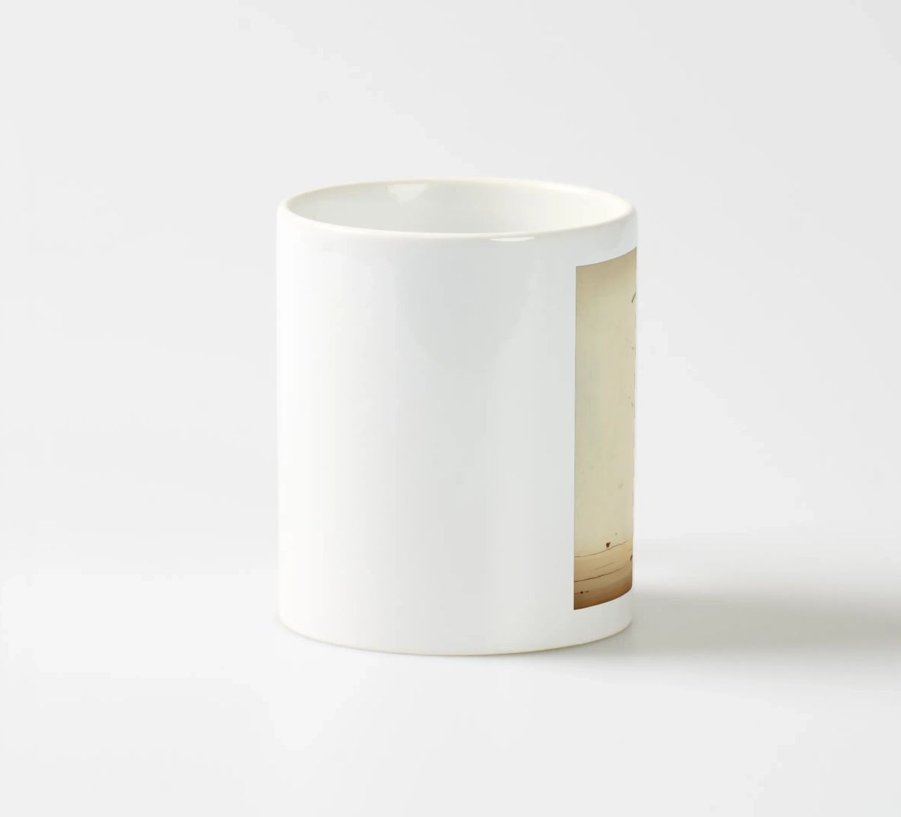 Mantide religiosa minima 1 tazza in ceramica da Minimal Animal Art