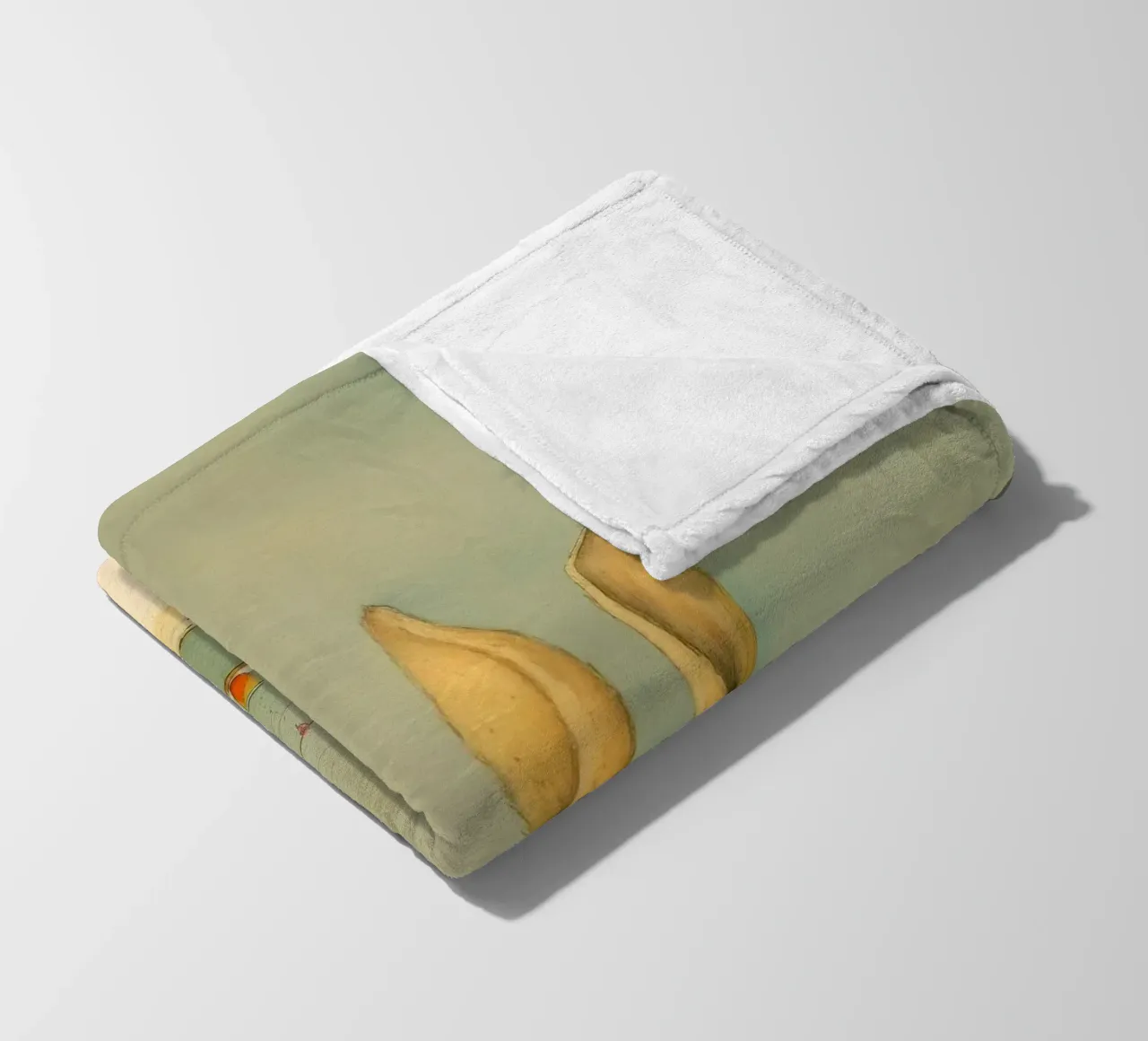 Coniglio minimo 4 coperta in pile da Minimal Animal Art