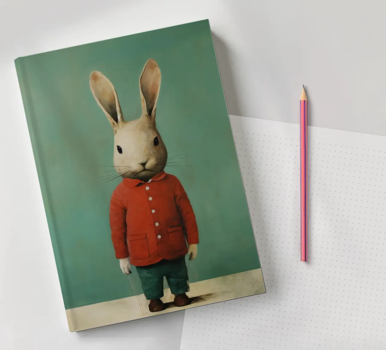 Coniglio minimo 1 diario da Minimal Animal Art