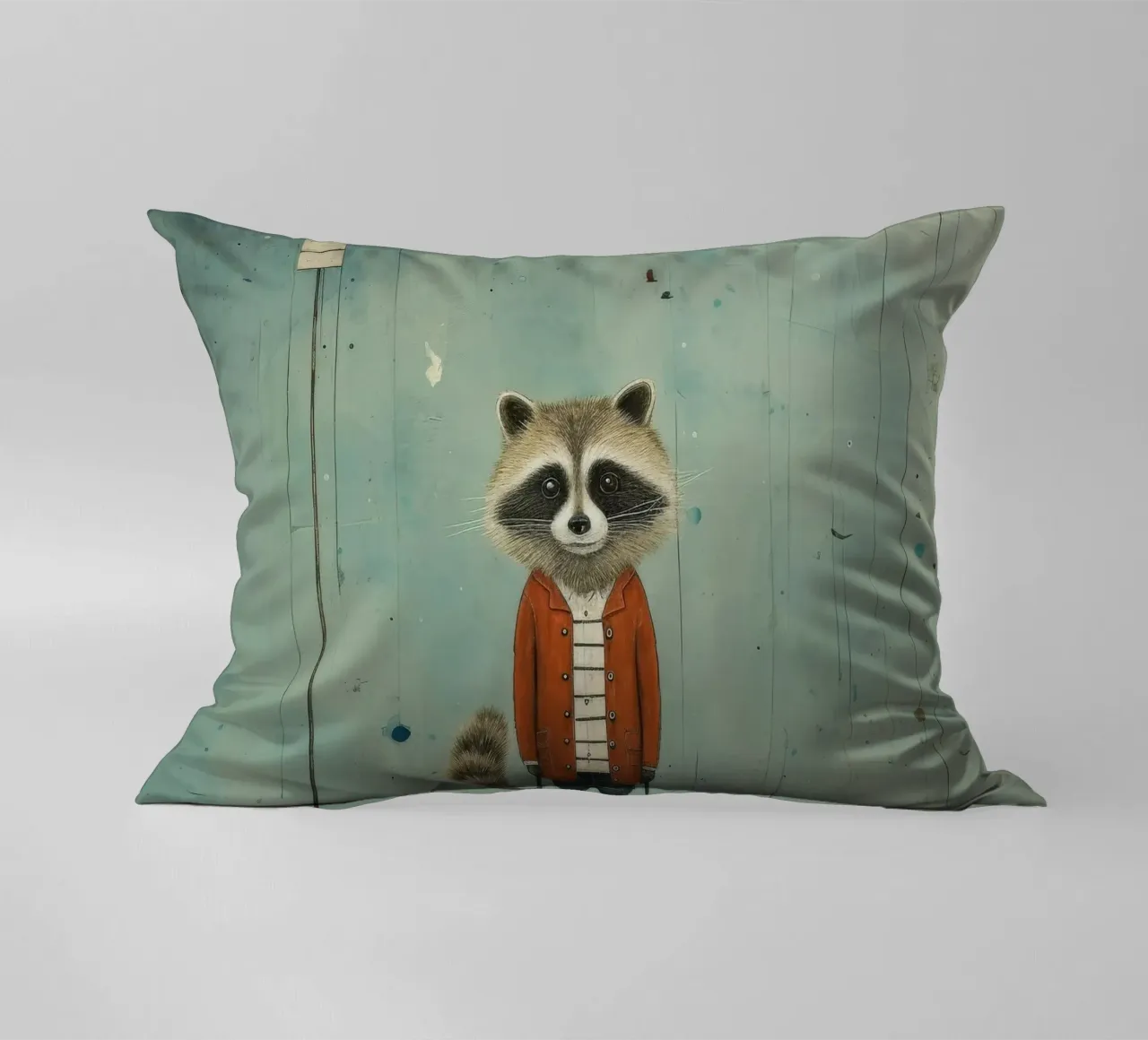 Procione minimo 1 cuscino da Minimal Animal Art