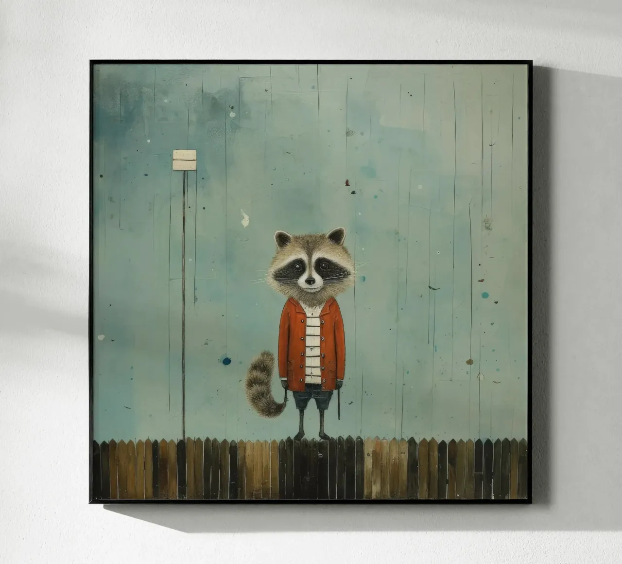 Procione minimo 1 plexiglass da Minimal Animal Art