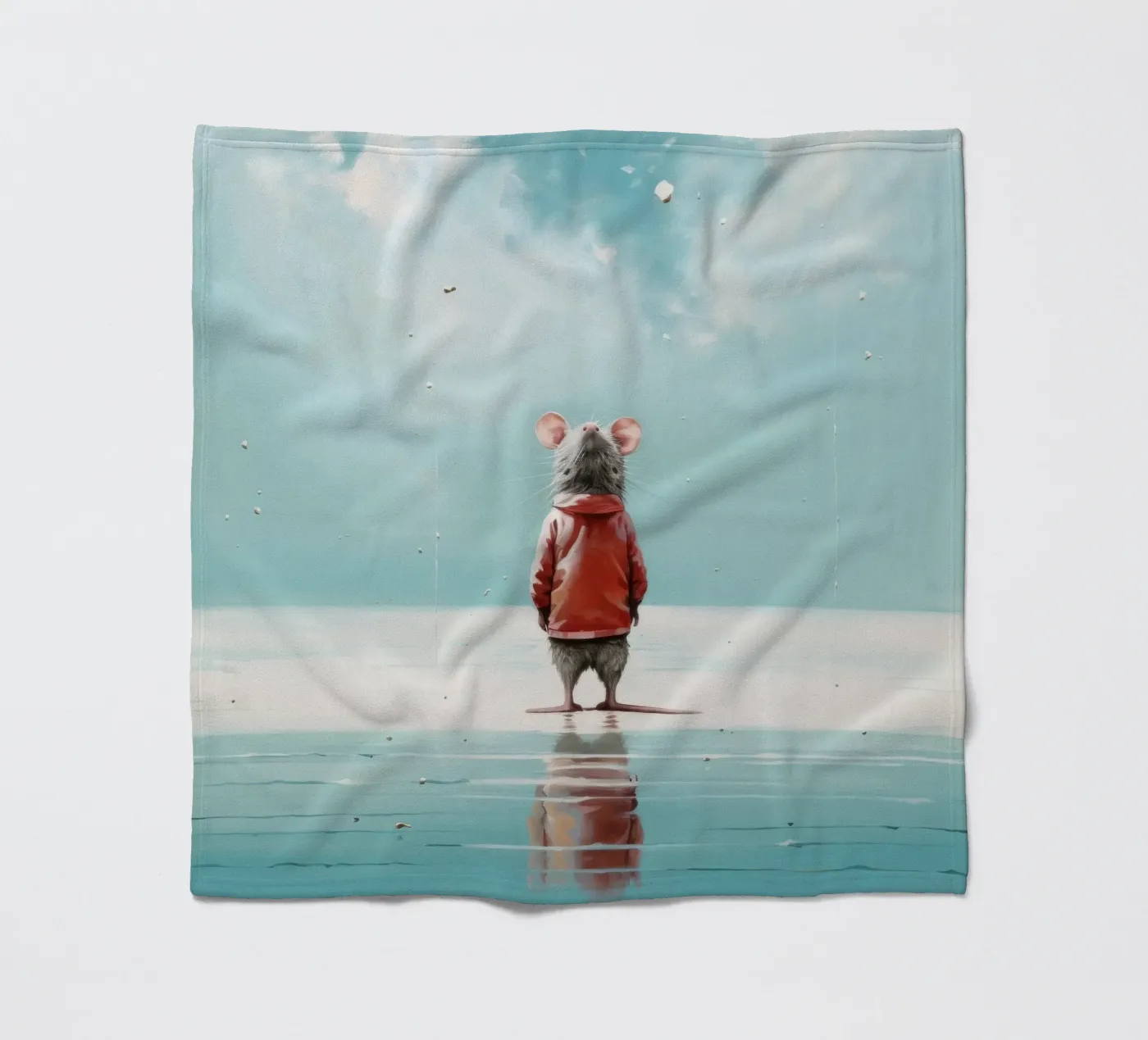 Minimum rate Fleecedecke von Minimal Animal Art