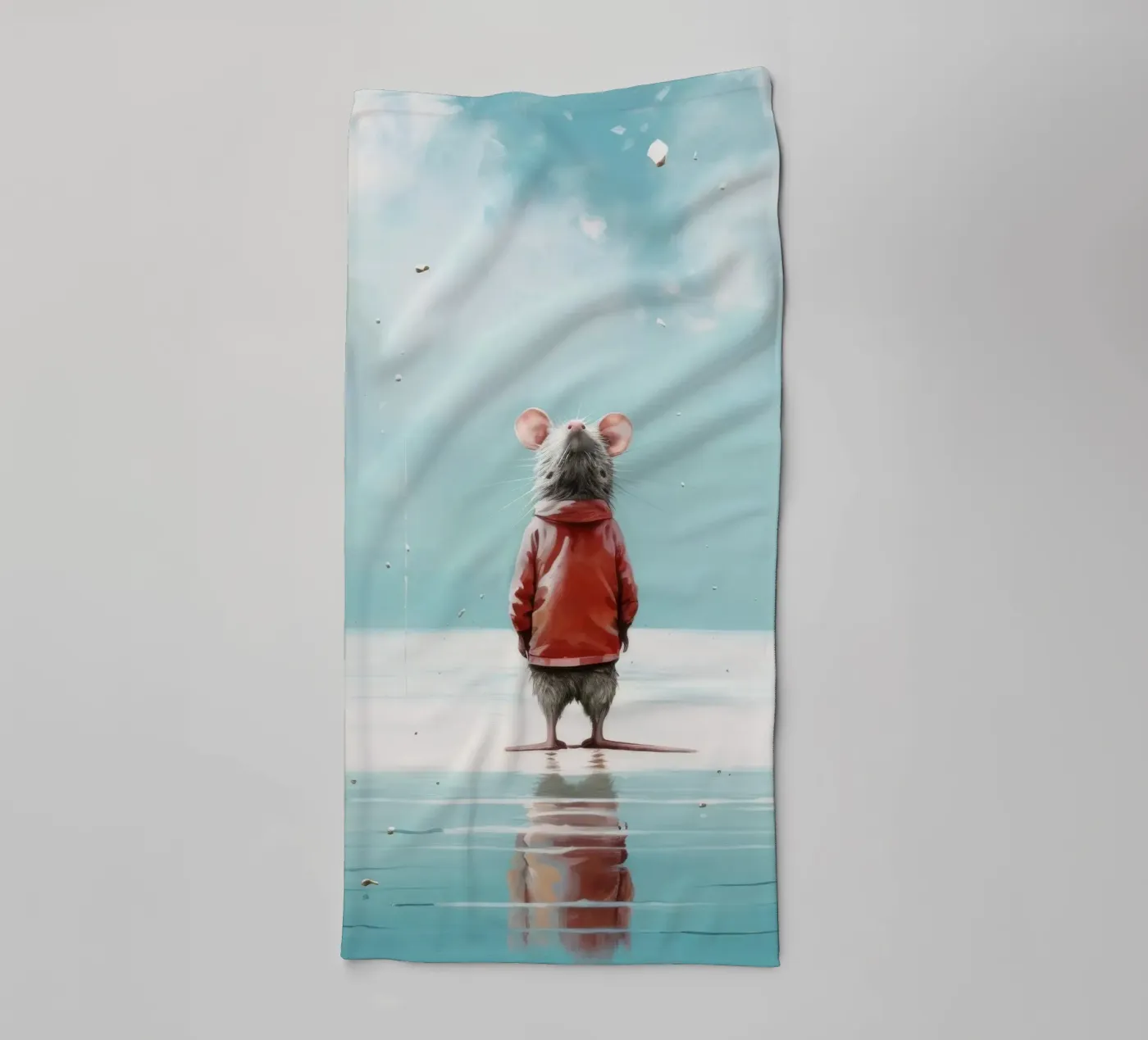 Minimum rate towel by Minimal Animal Art
